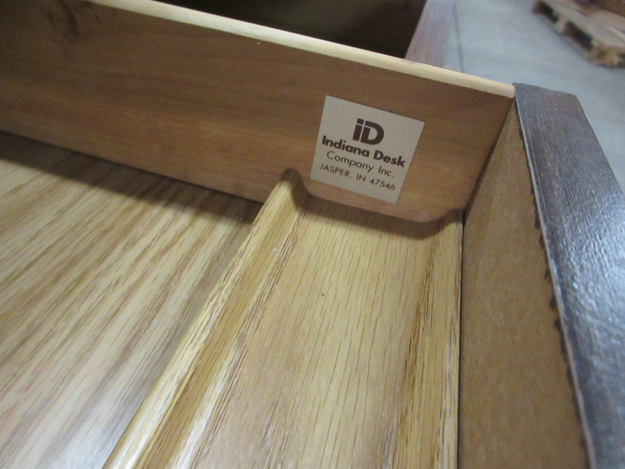 Indiana Desk Company Pedestal Desk