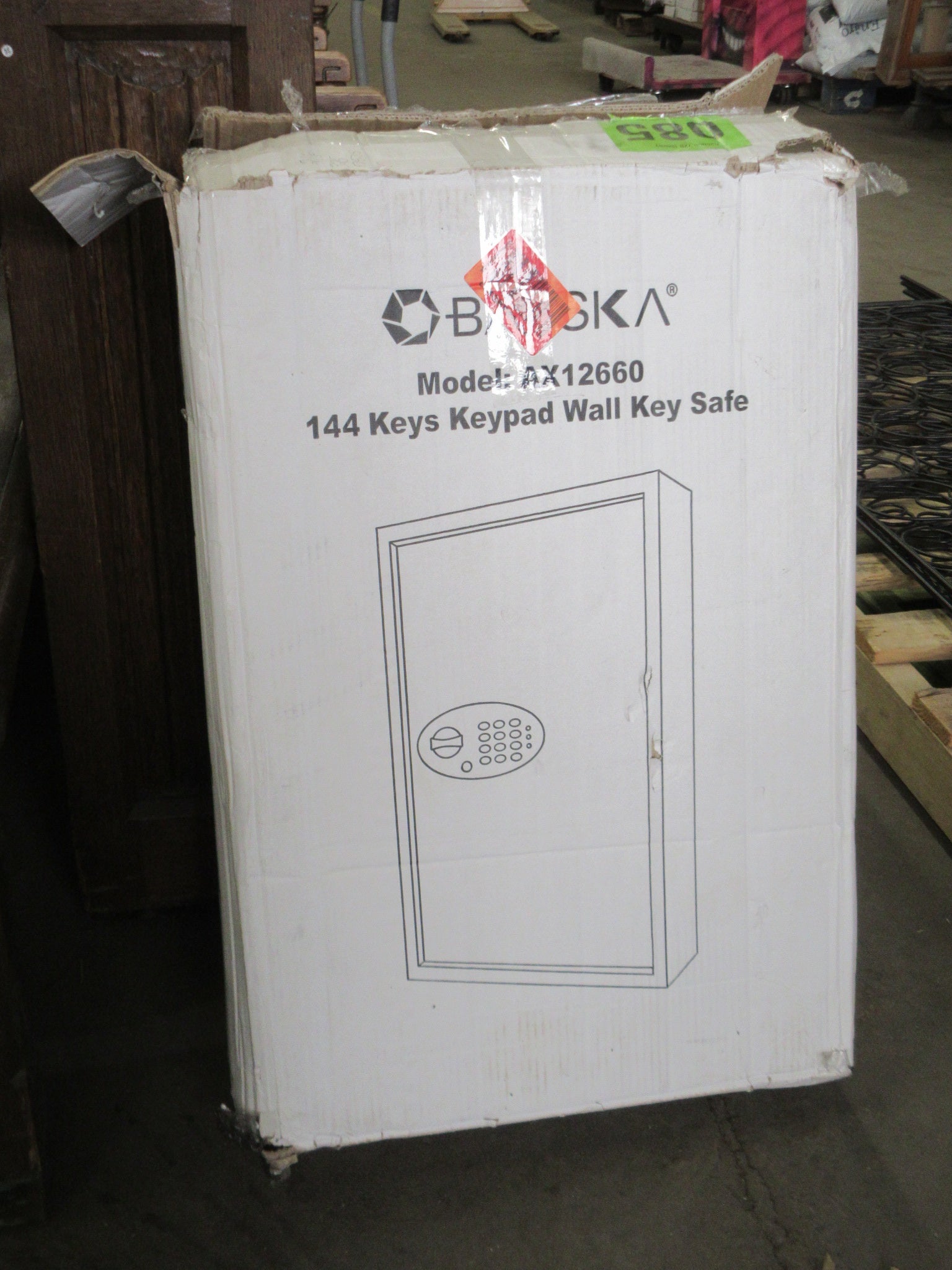 Barska Digital Keypad Wall Safe AX126660