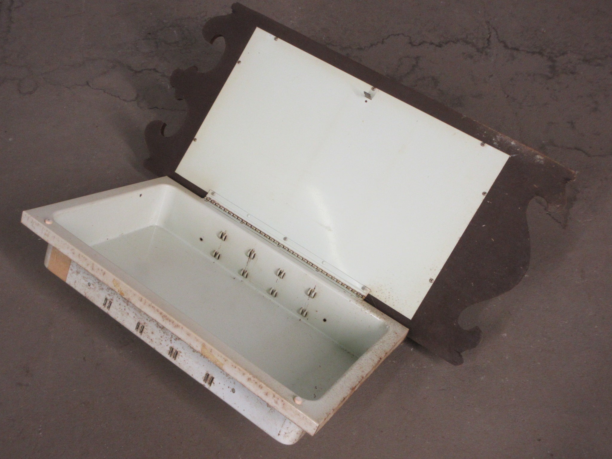 Recessed Wooden Front Medicine Cabinet