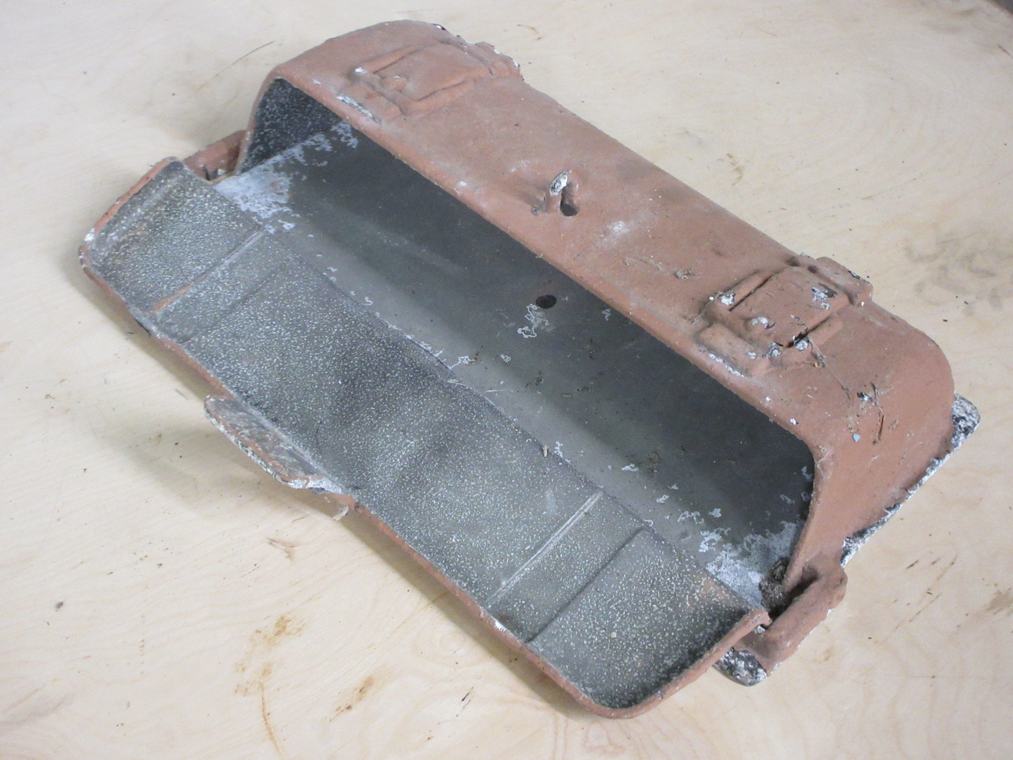 Vintage Metal Buckle Mailbox