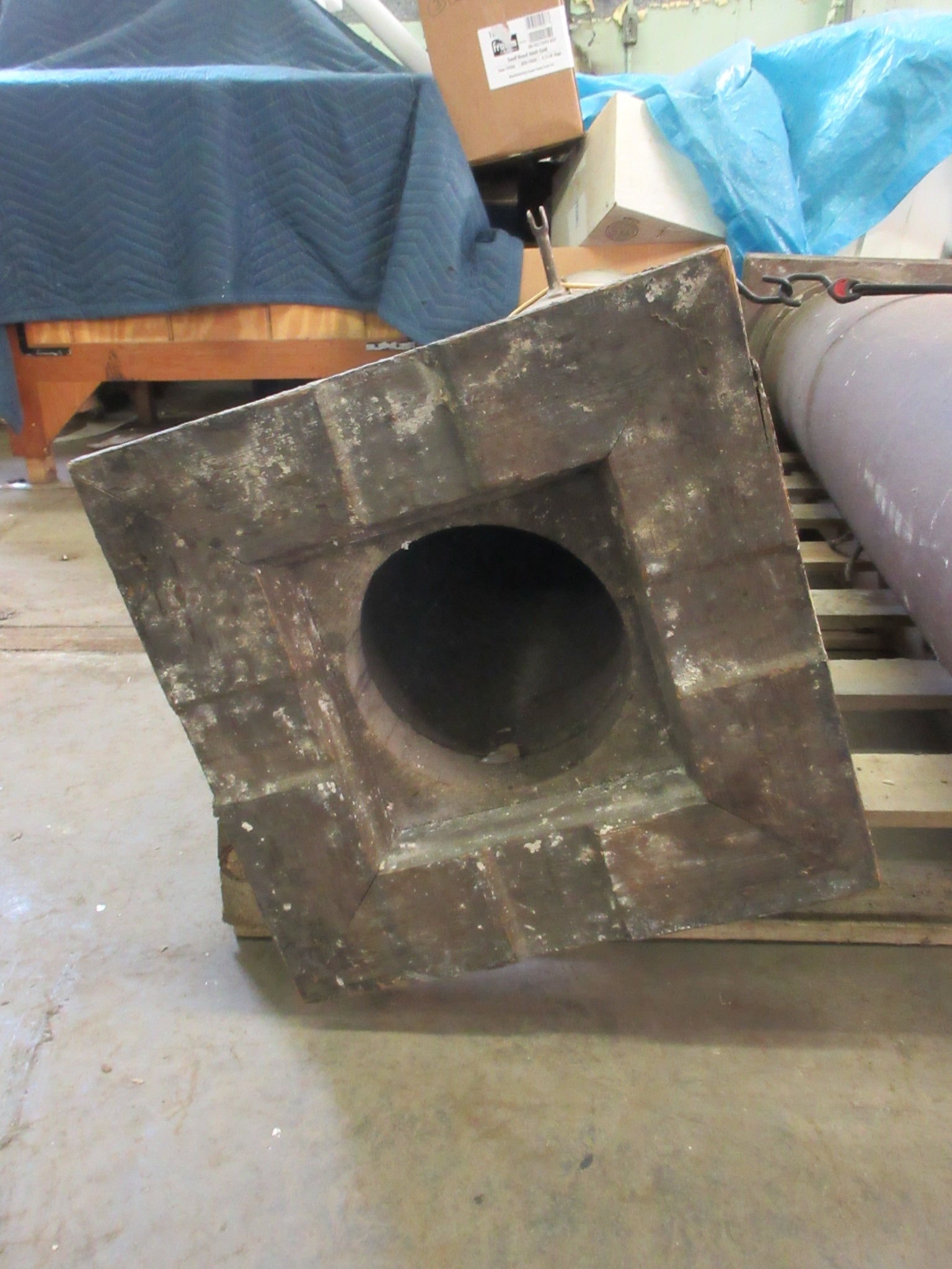 Hollow Wood Column