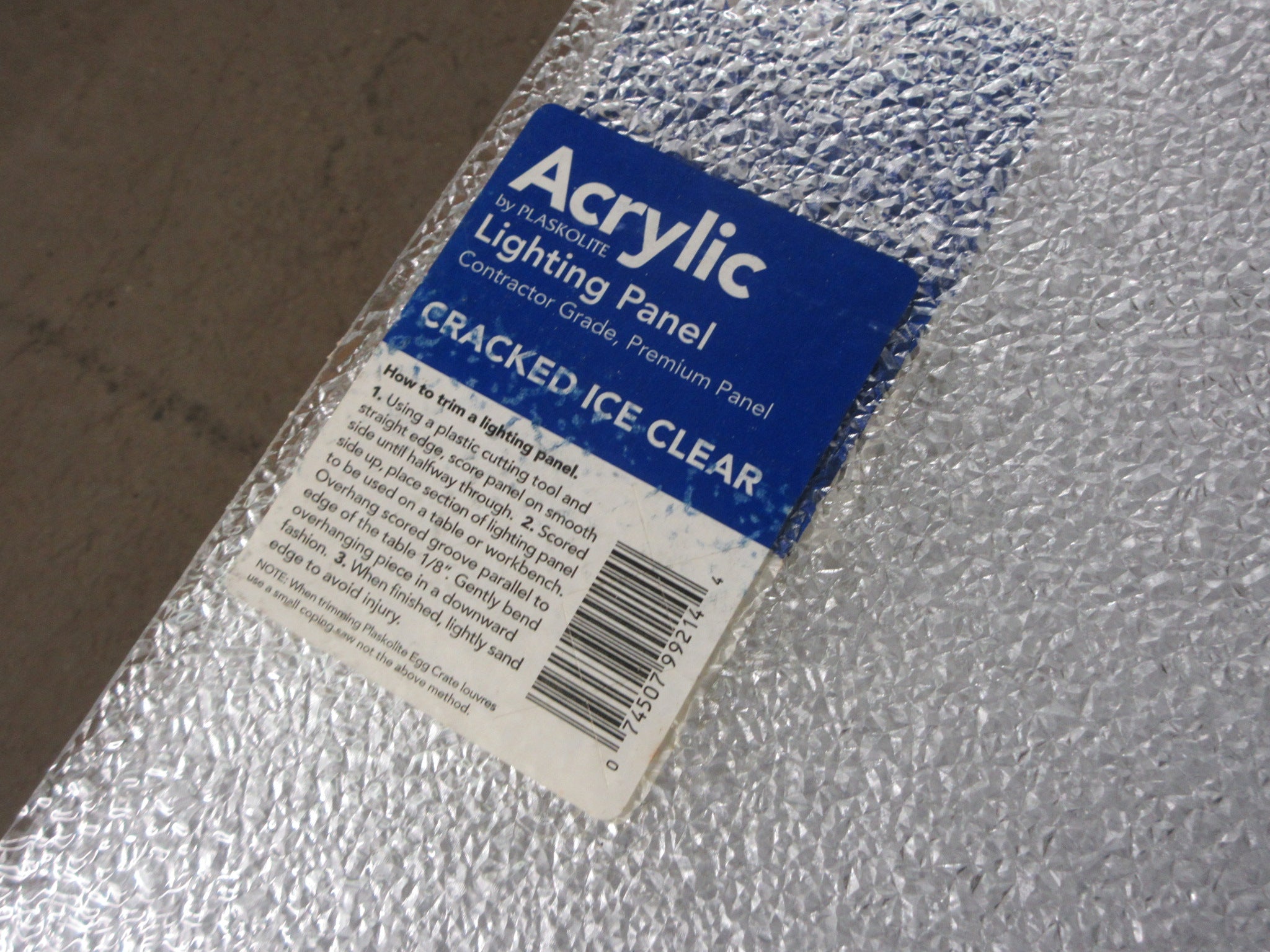 Acrylic Lighting Panel