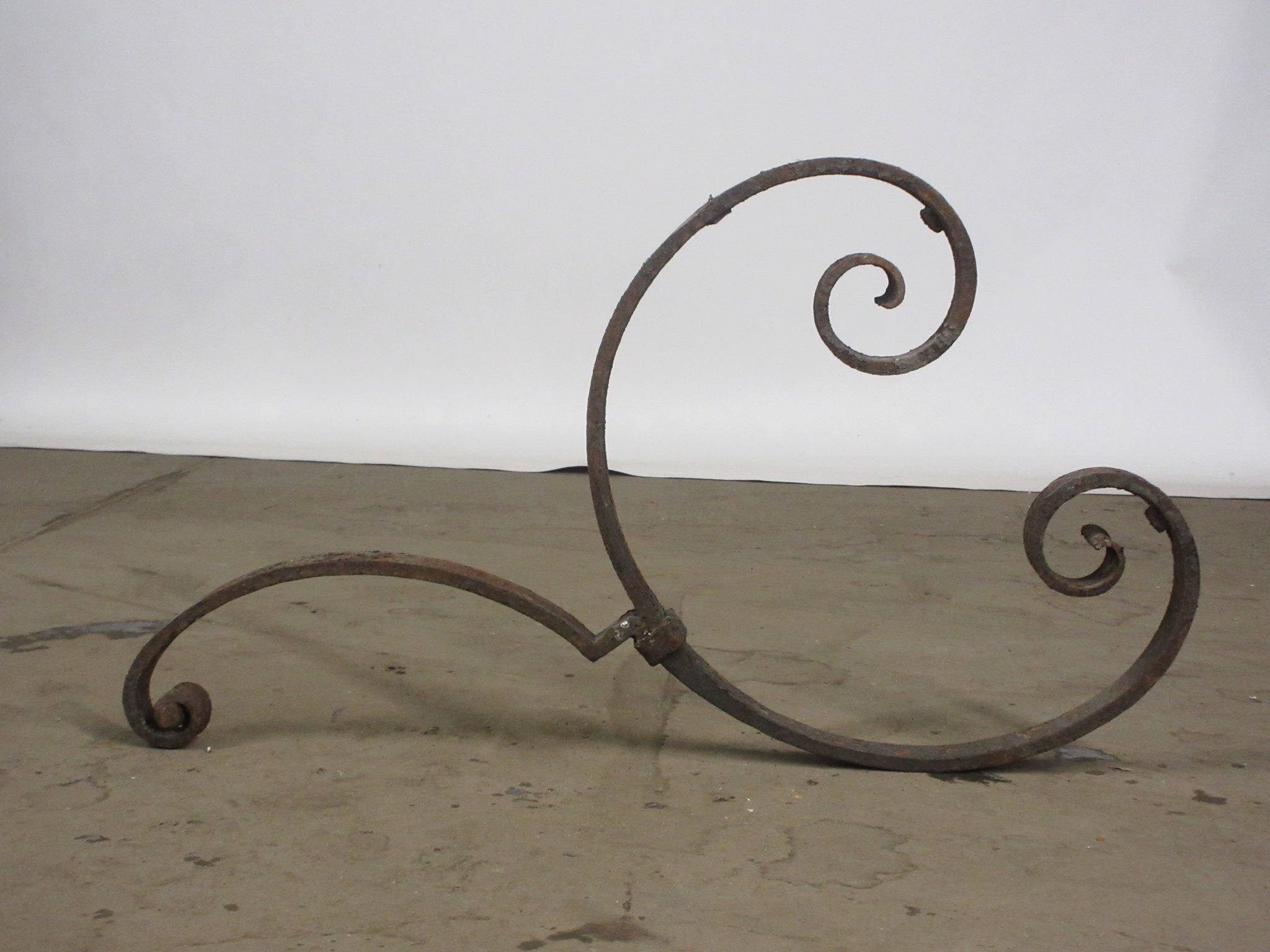 Reclaimed Wrought Metal Decorative Piece
