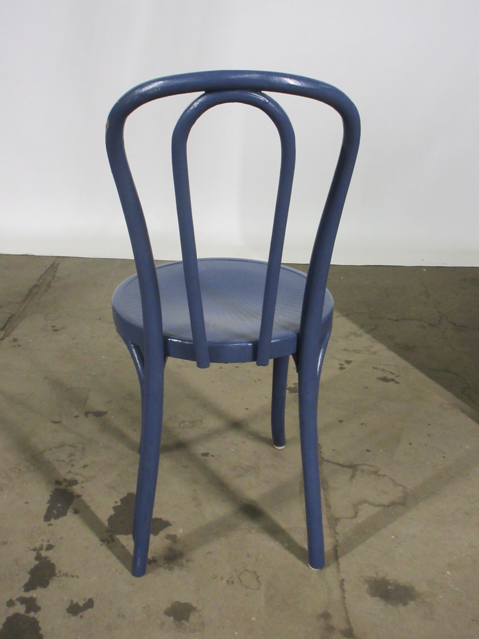 Painted Drop Leaf Table with Four Bentwood Chairs