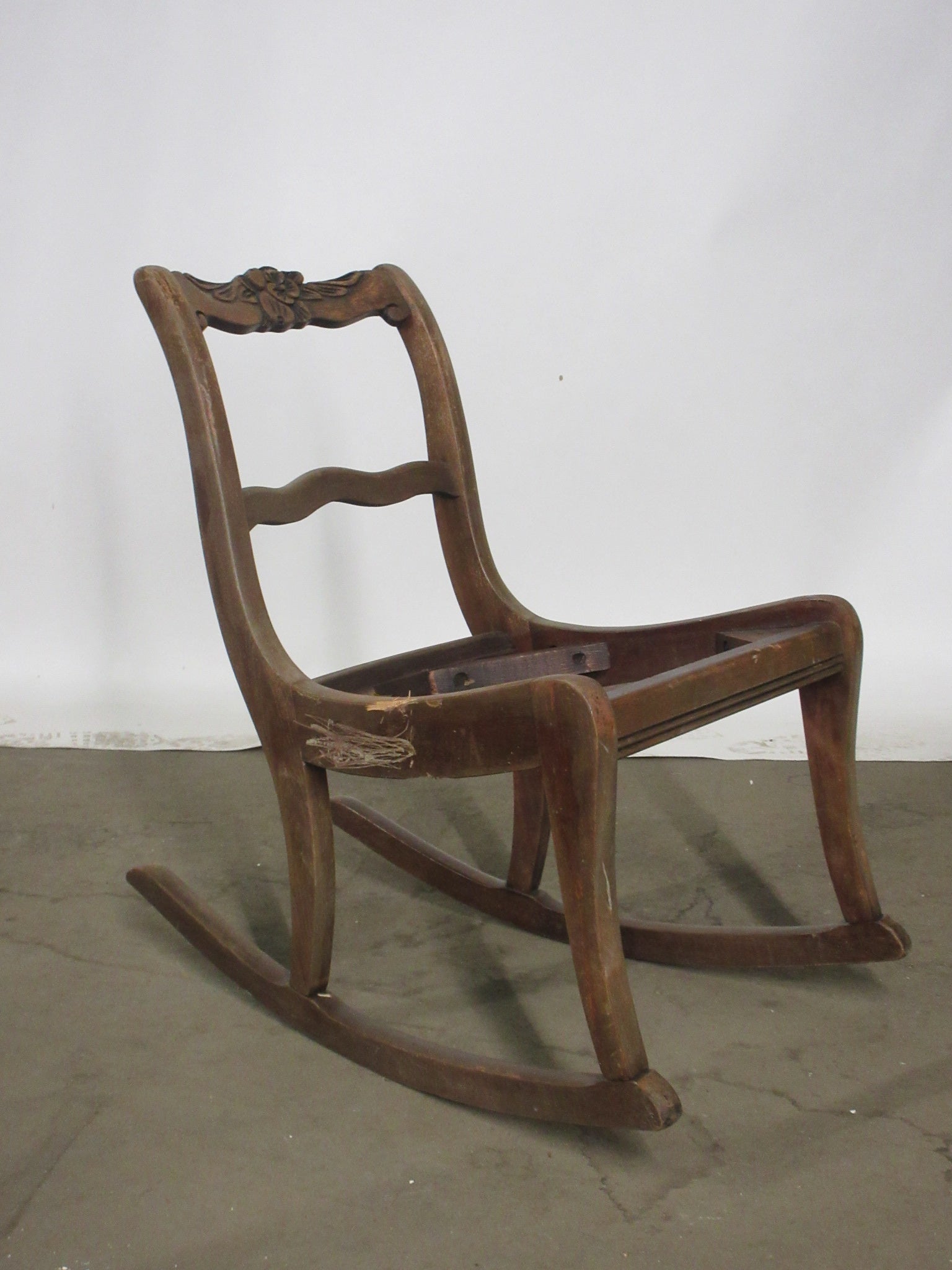Carved Rocker without Seat