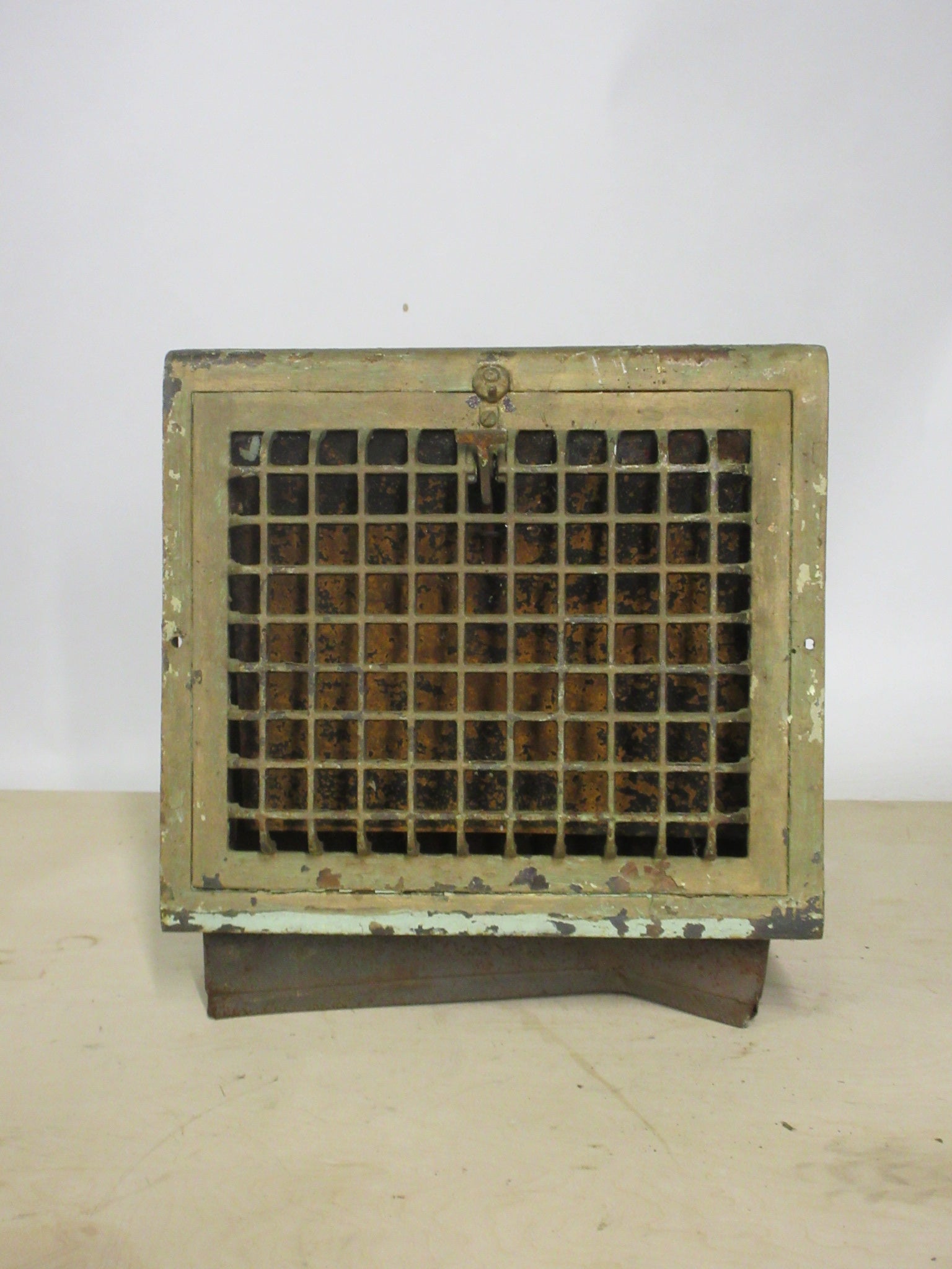 Vintage Wall Register with Damper