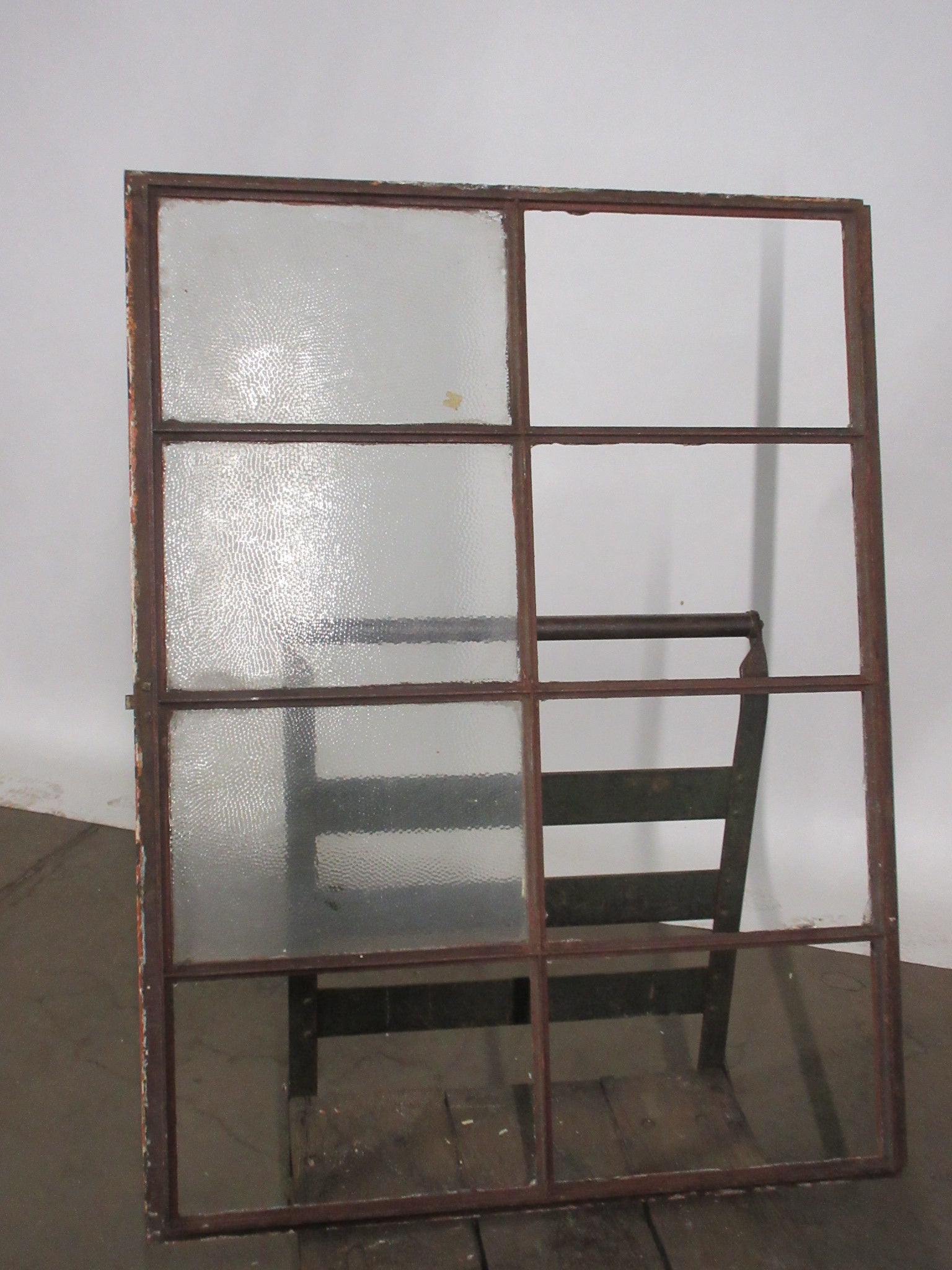 Industrial Metal Frame Eight Pane Window