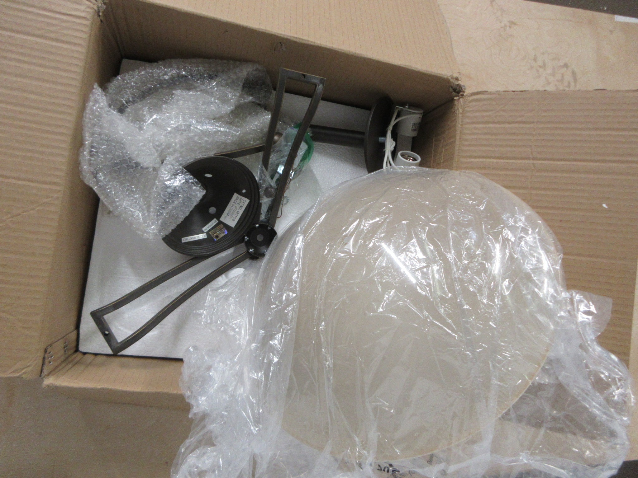 Ceiling Mount Two Light Fixture