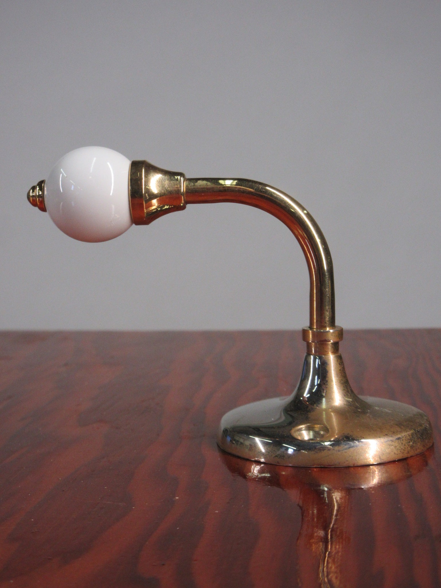 Wall Hook with Ceramic Knob