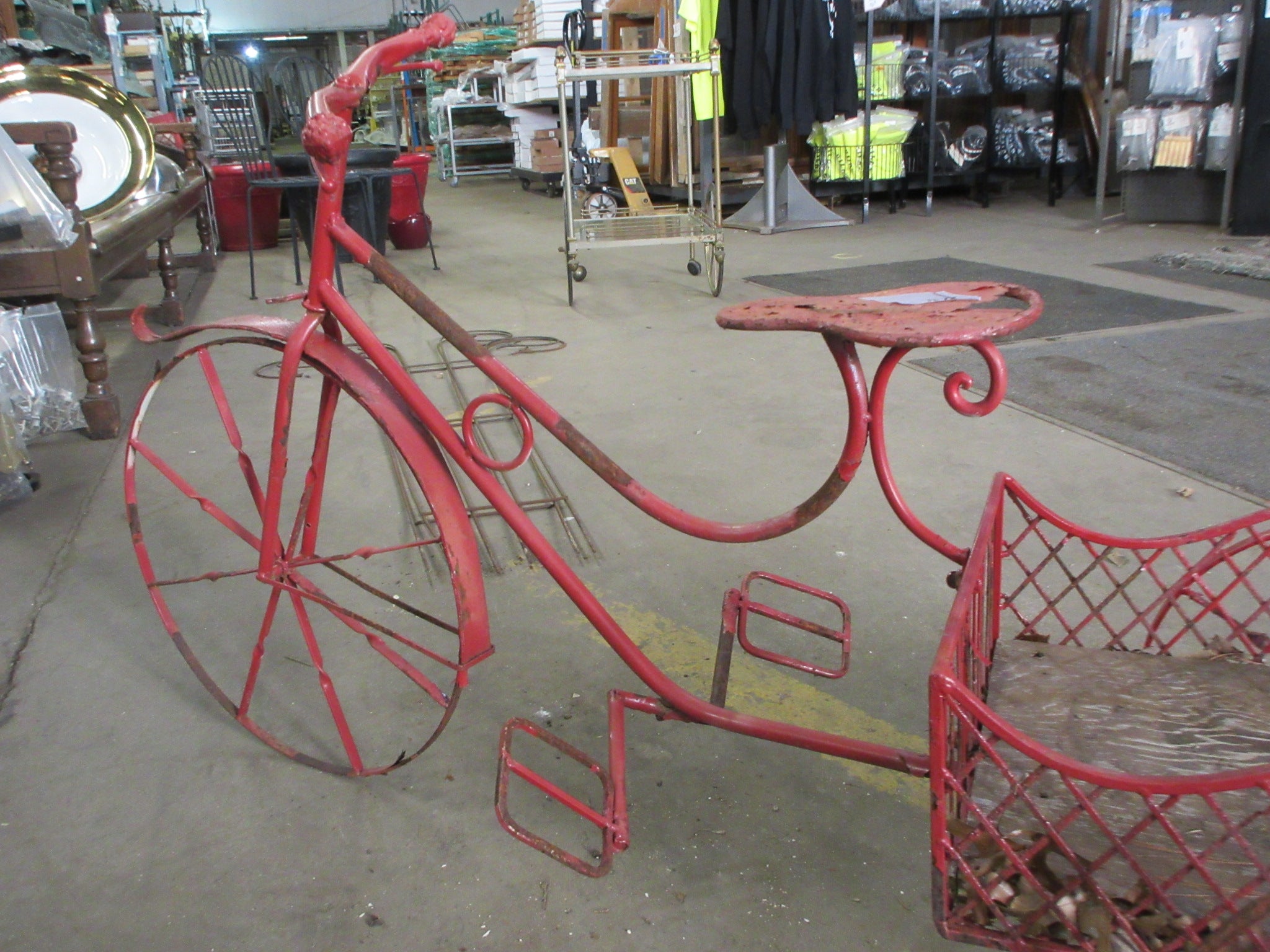 Bicycle Lawn Art