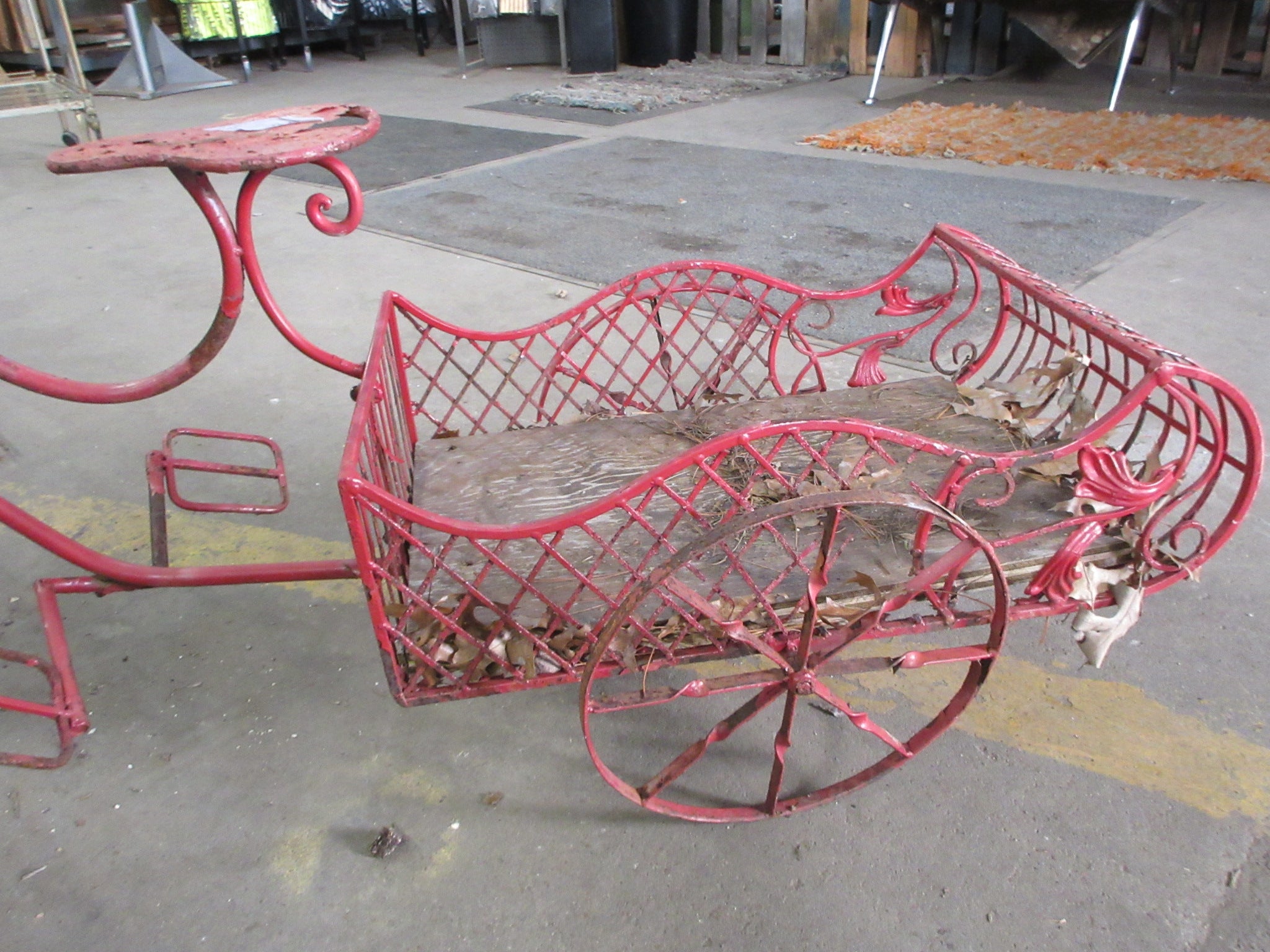 Bicycle Lawn Art