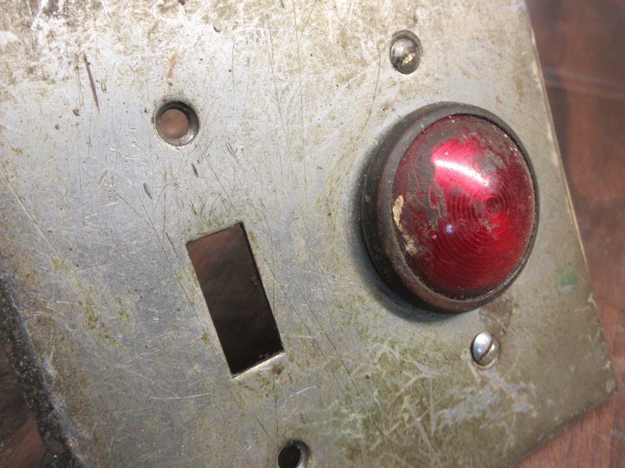 Industrial Switch Plate Cover with Indicator Light
