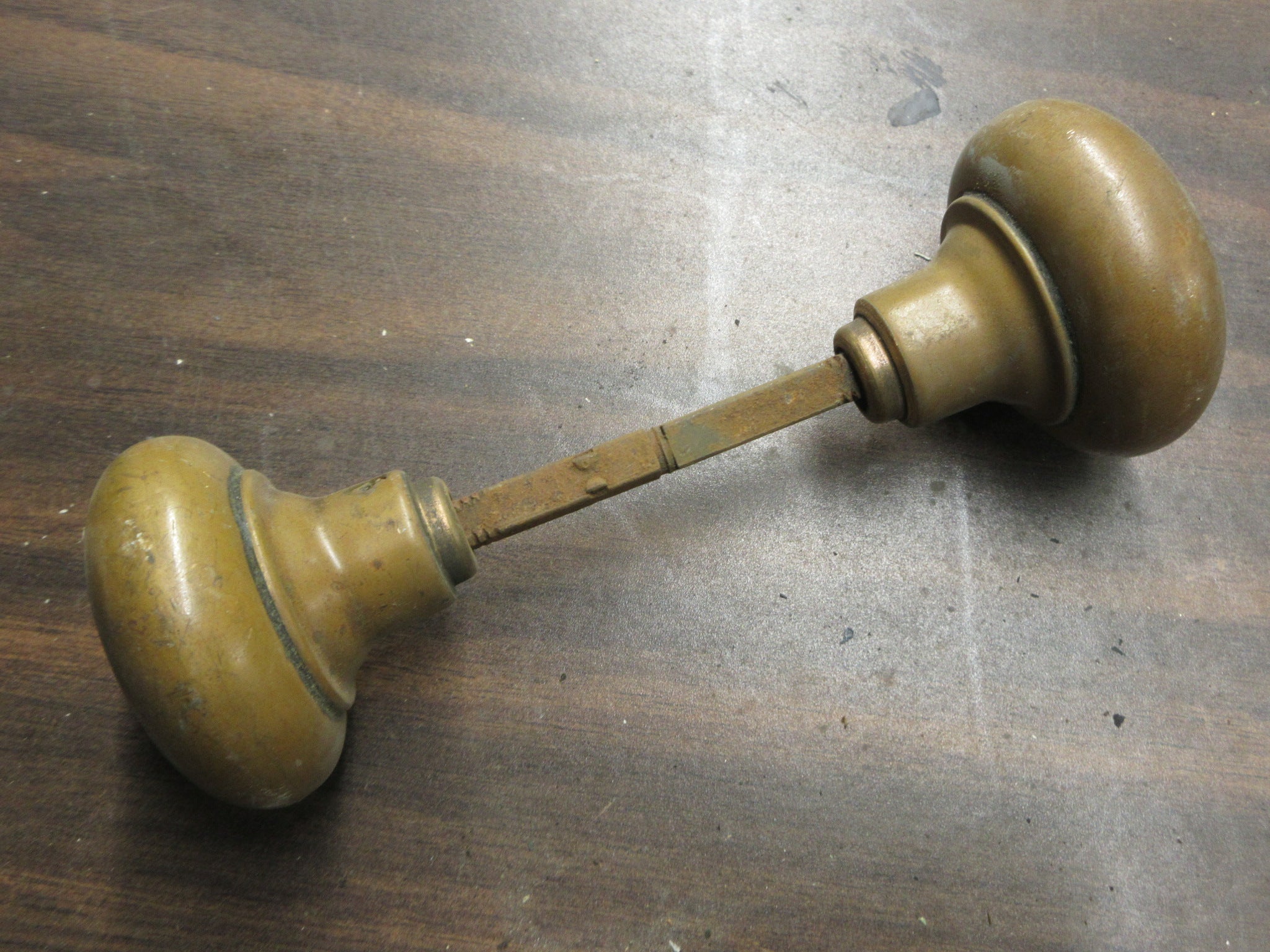 Brass Doorknob Set
