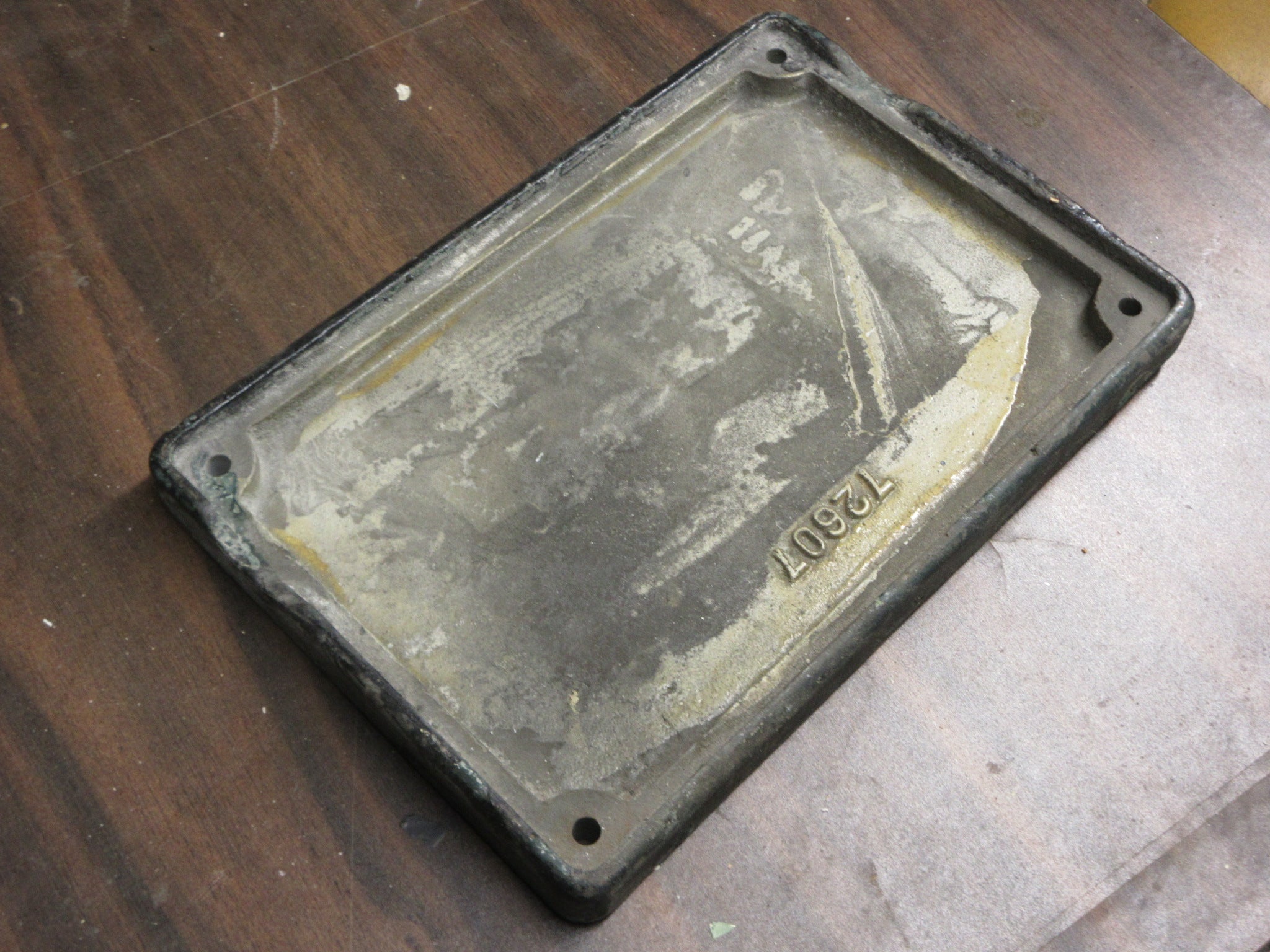 Vintage OTIS Elevator Industrial Plate
