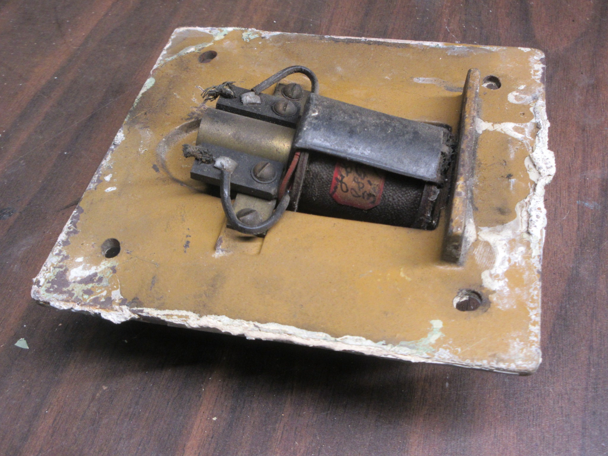 Vintage Industrial Component Solenoid