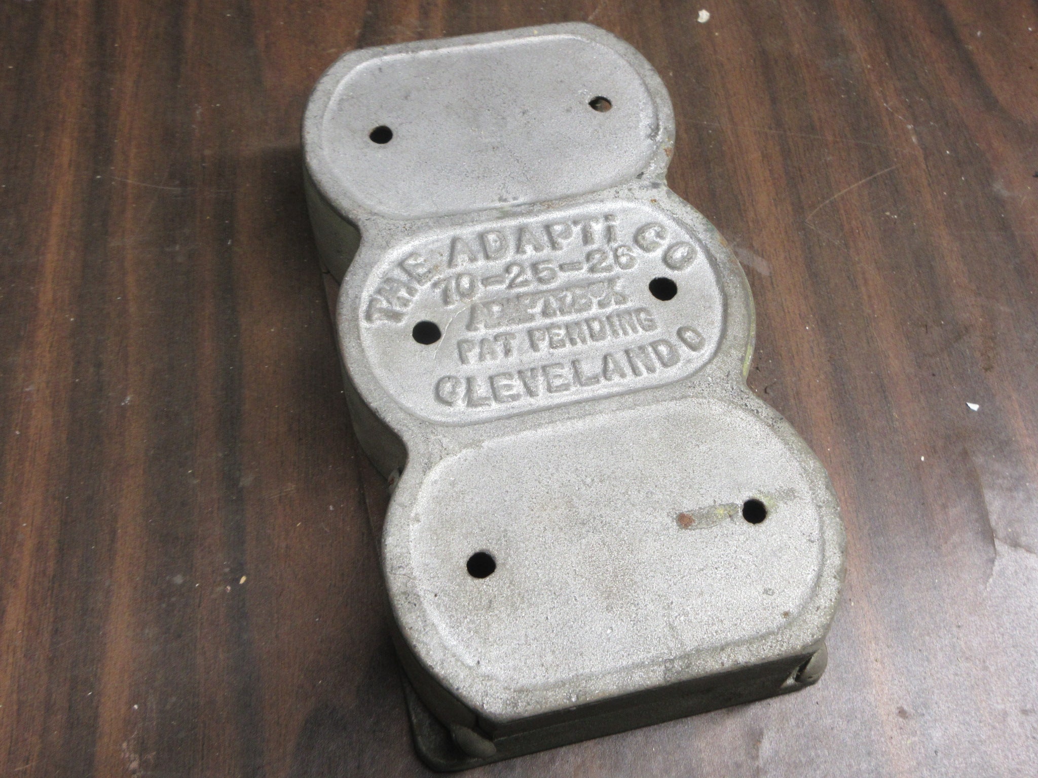 Adapti Co. Industrial Cast Metal Junction Cover