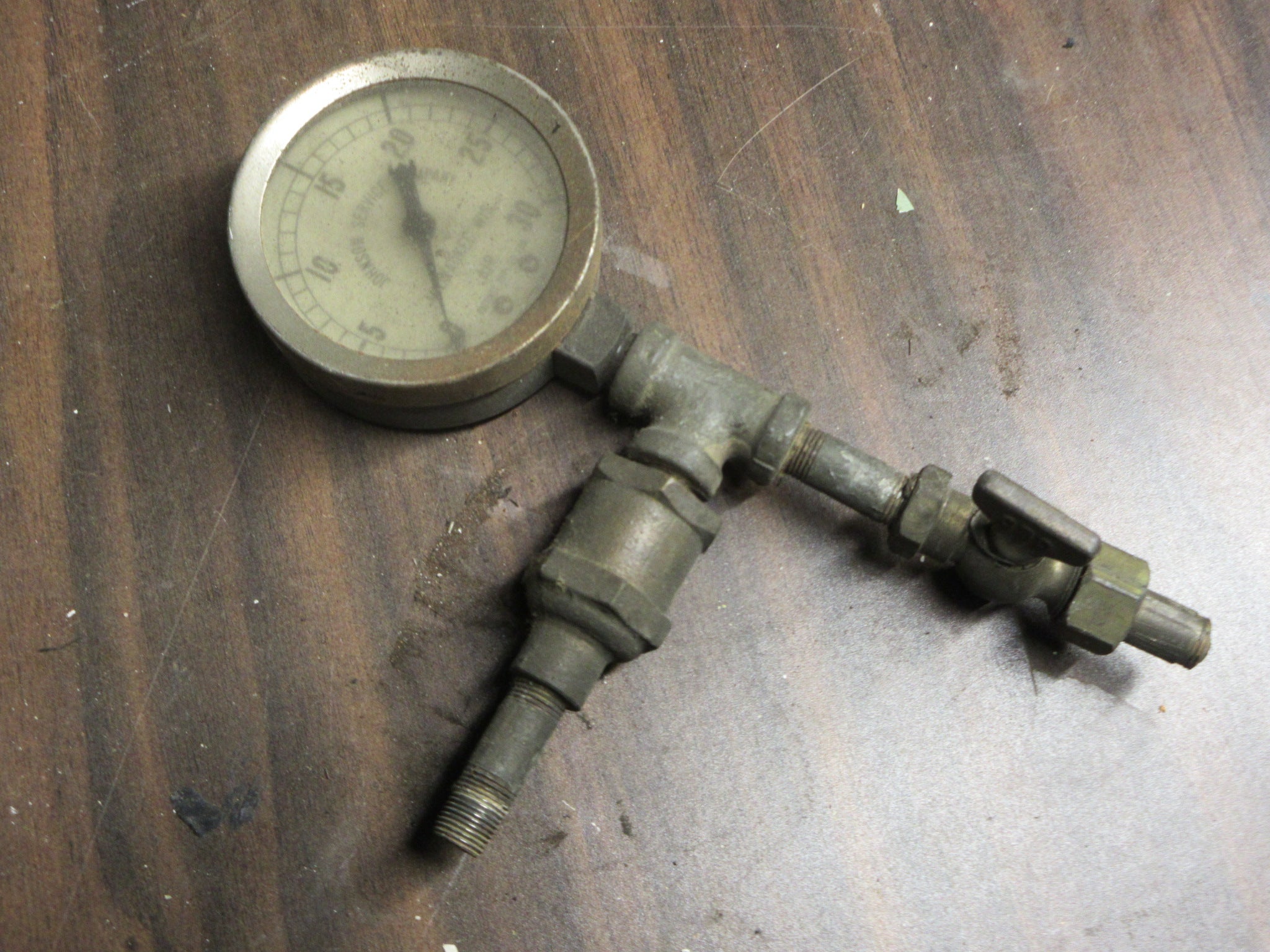 Vintage Air Pressure Gauge