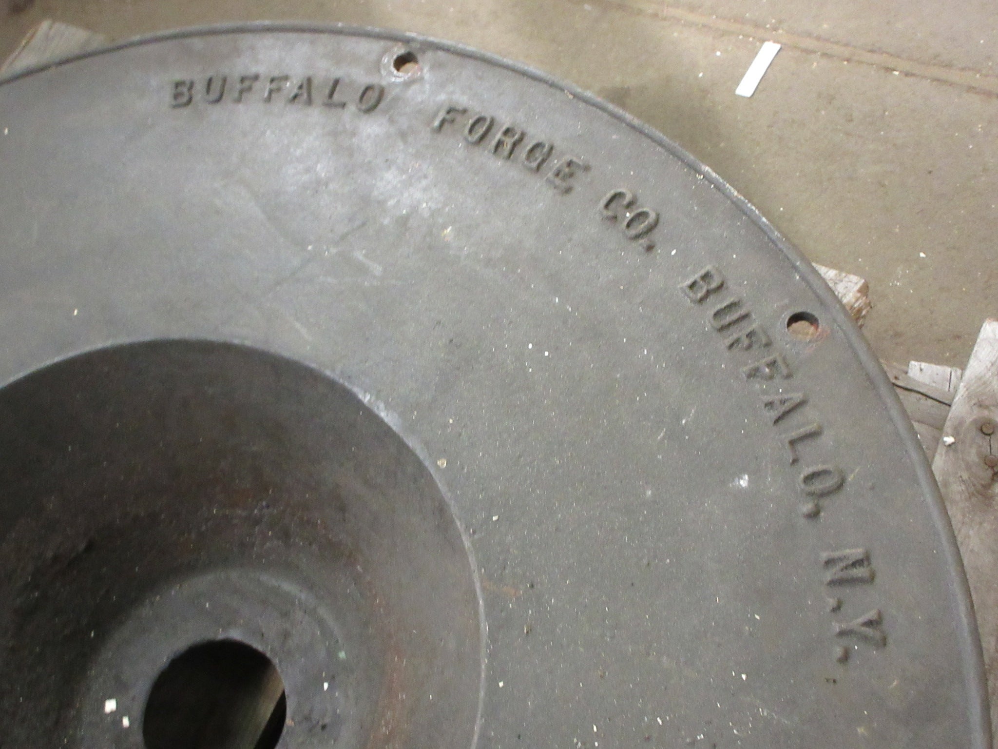 Buffalo Forge Co. Industrial Pulley
