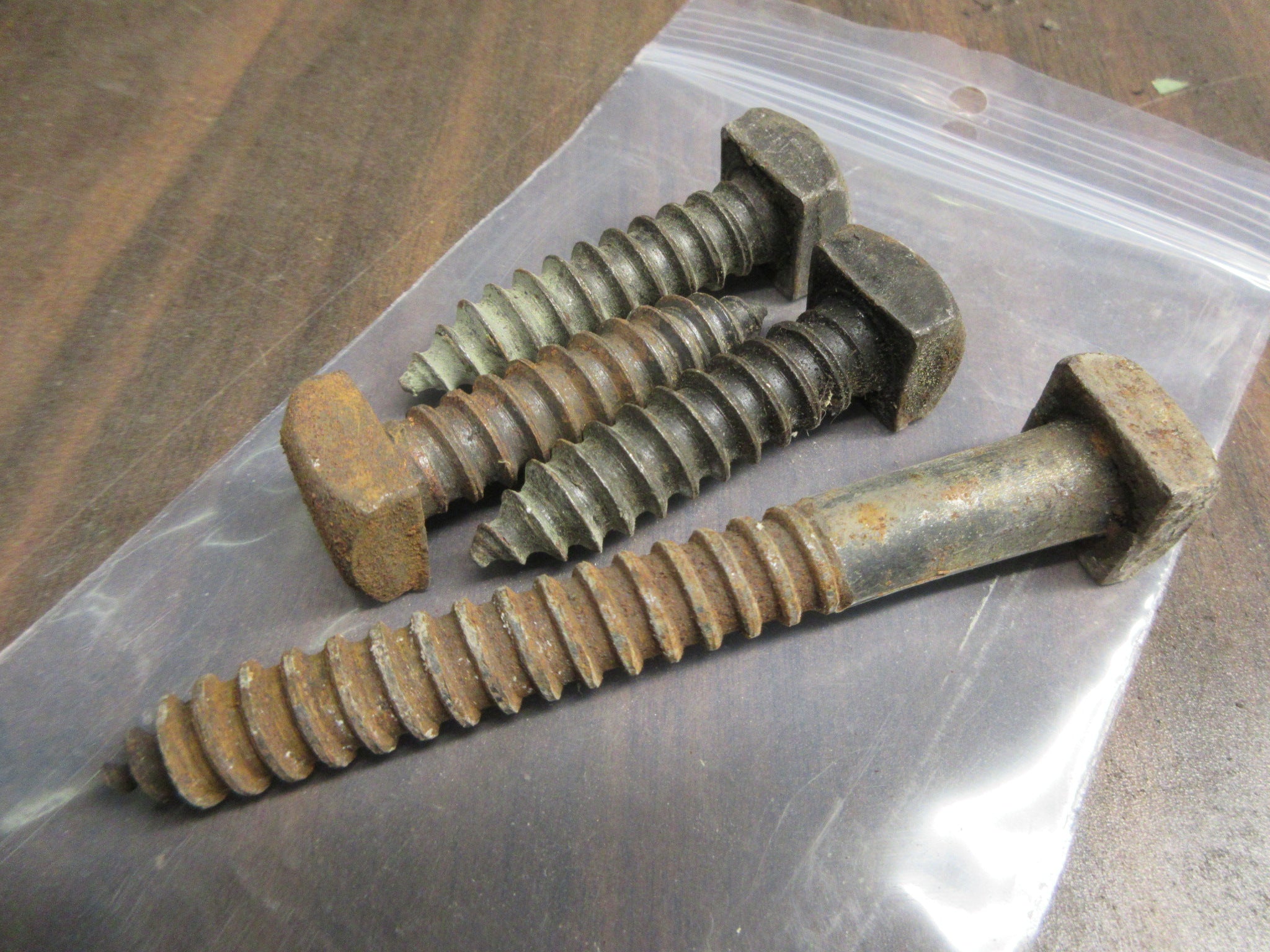 Vintage Industrial Bolts (Set of Four)