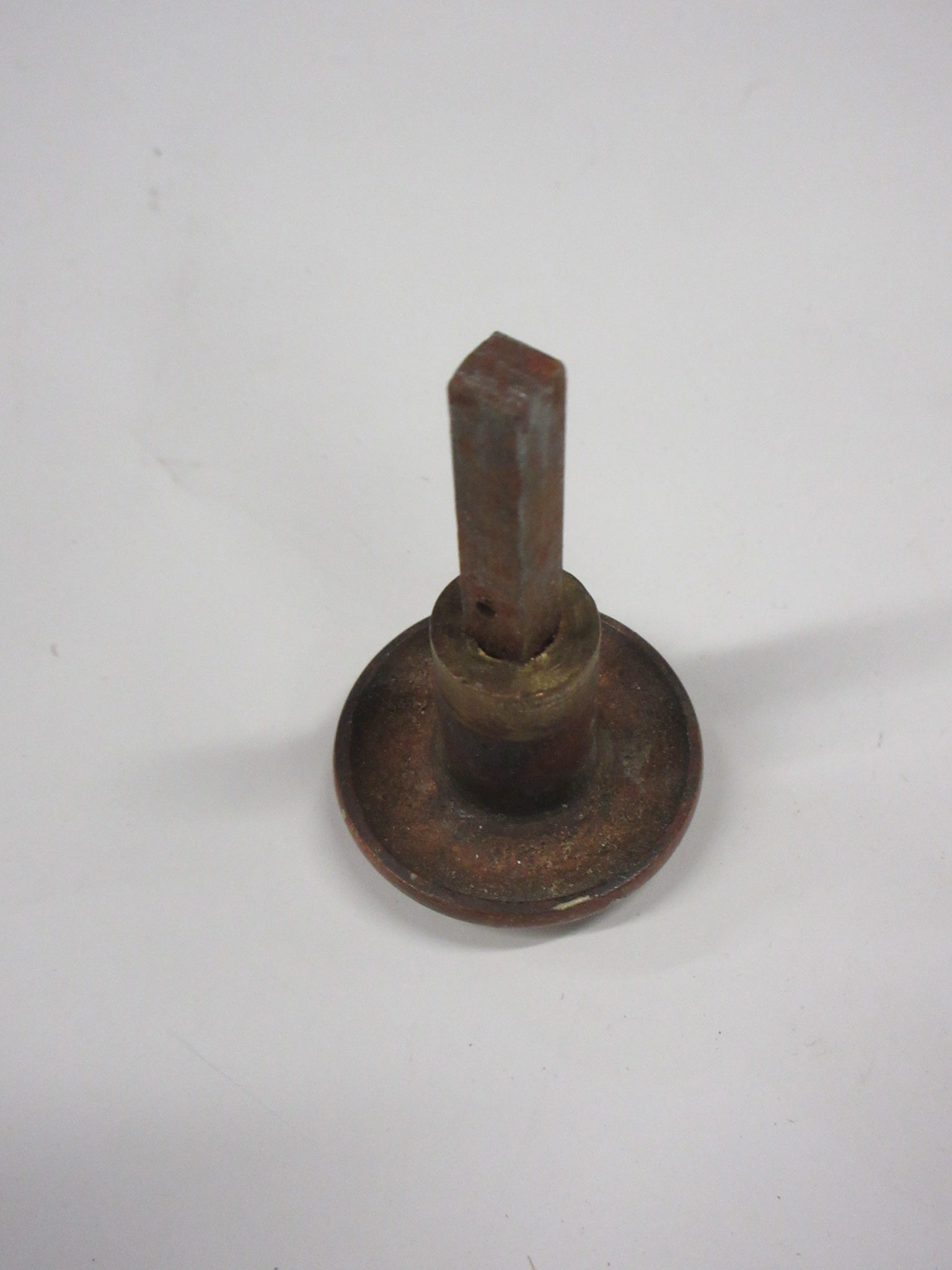 Vintage Brass Round Knob 1 3/8"