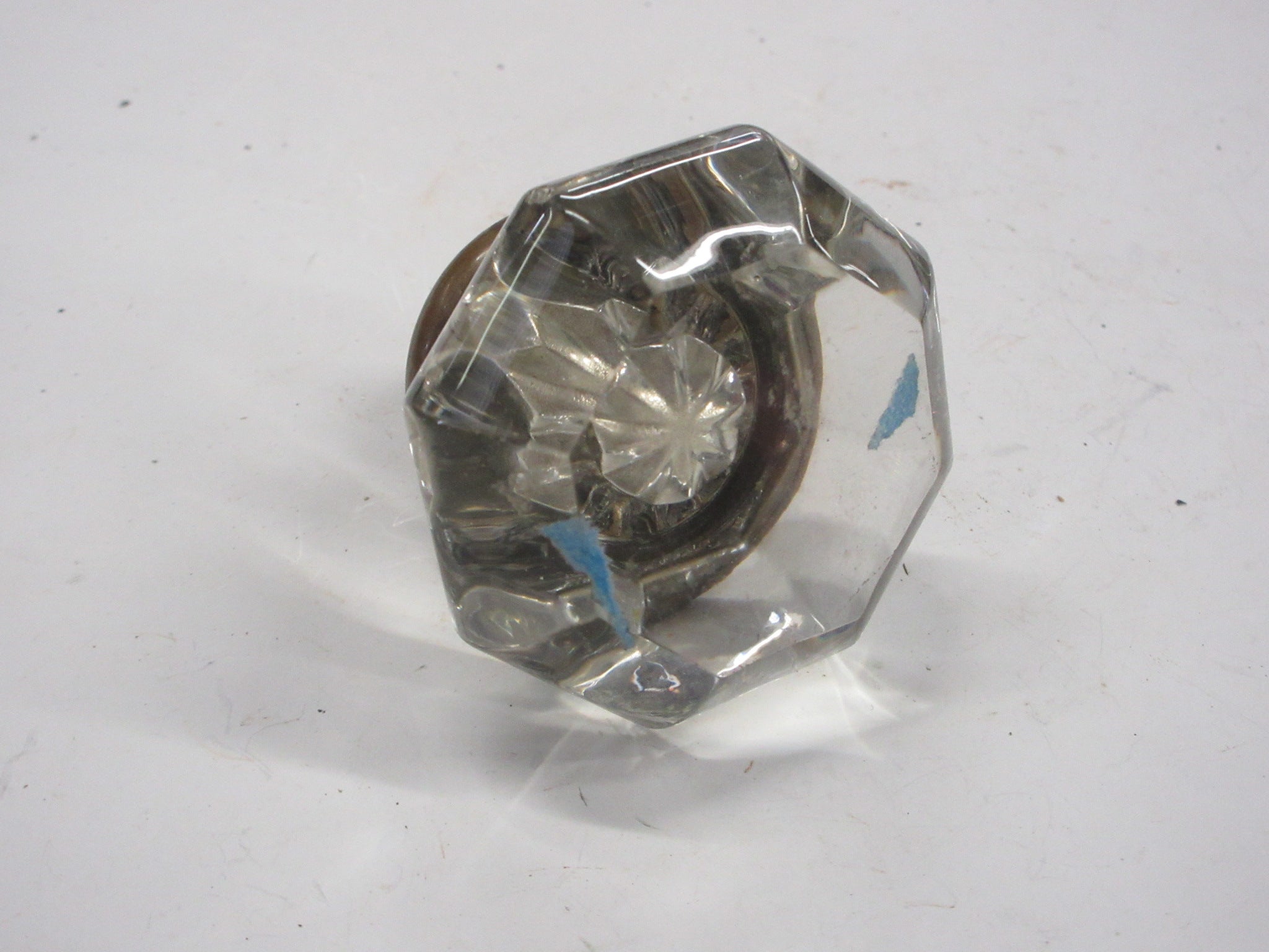 Faceted Glass Vintage Door Knob