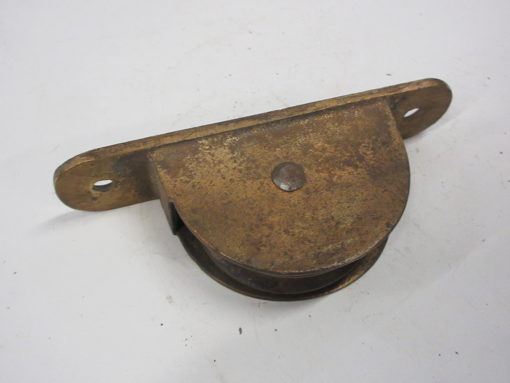 Vintage Brass Finish Sash Pulley