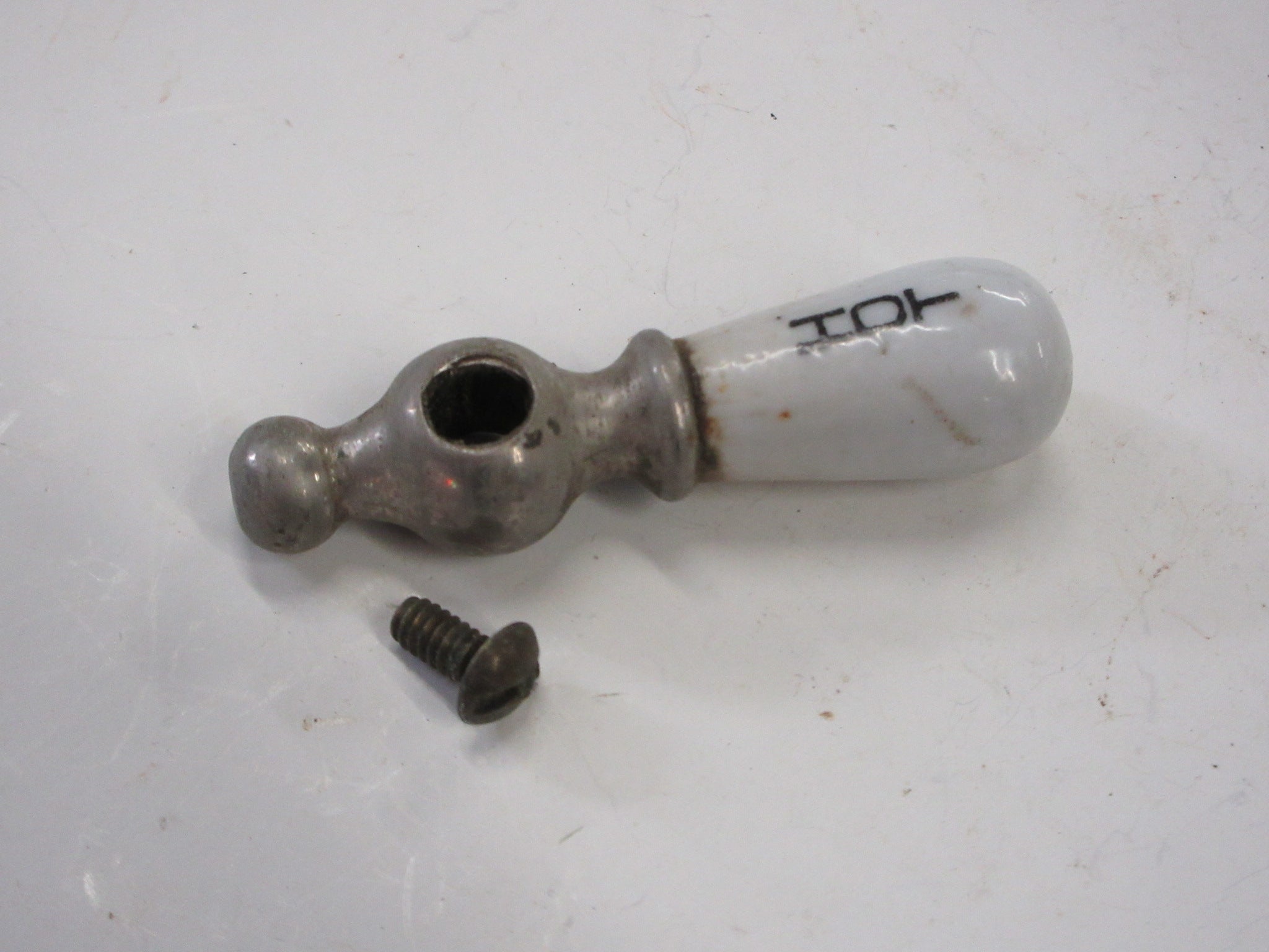 Vintage Ceramic Hot Water Handle