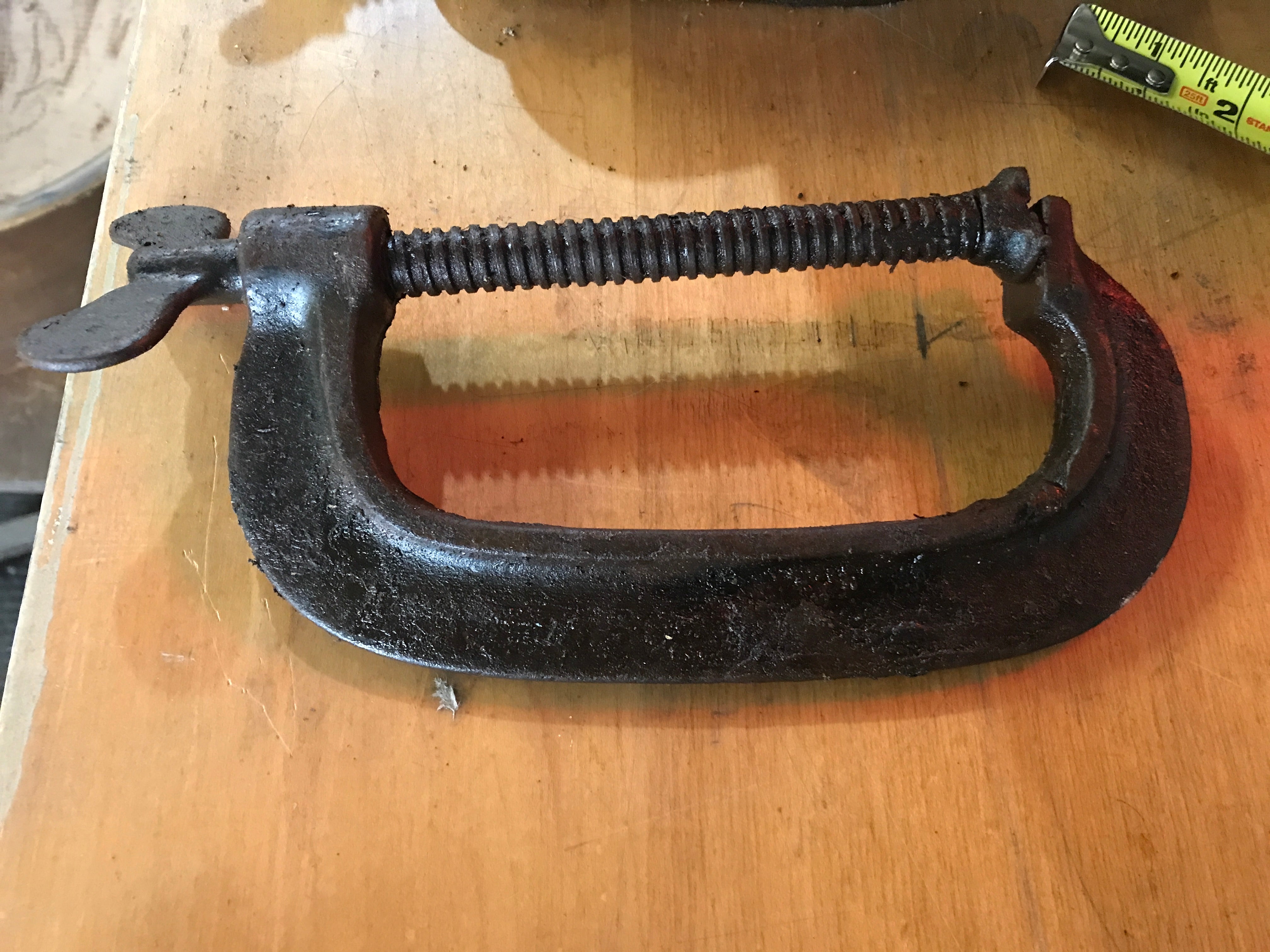 Heavy duty “C” Clamp 9”