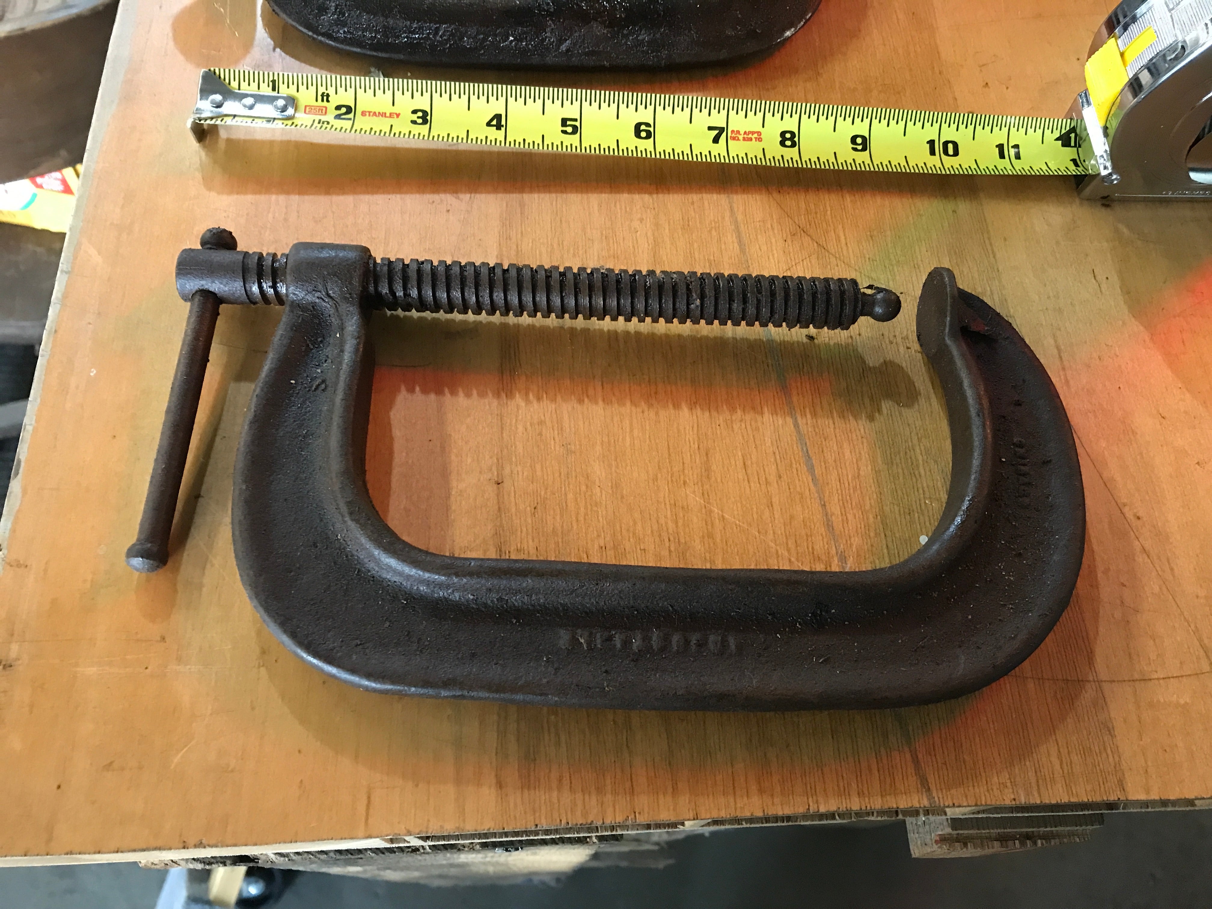 Heavy Duty “C” Clamp 10”