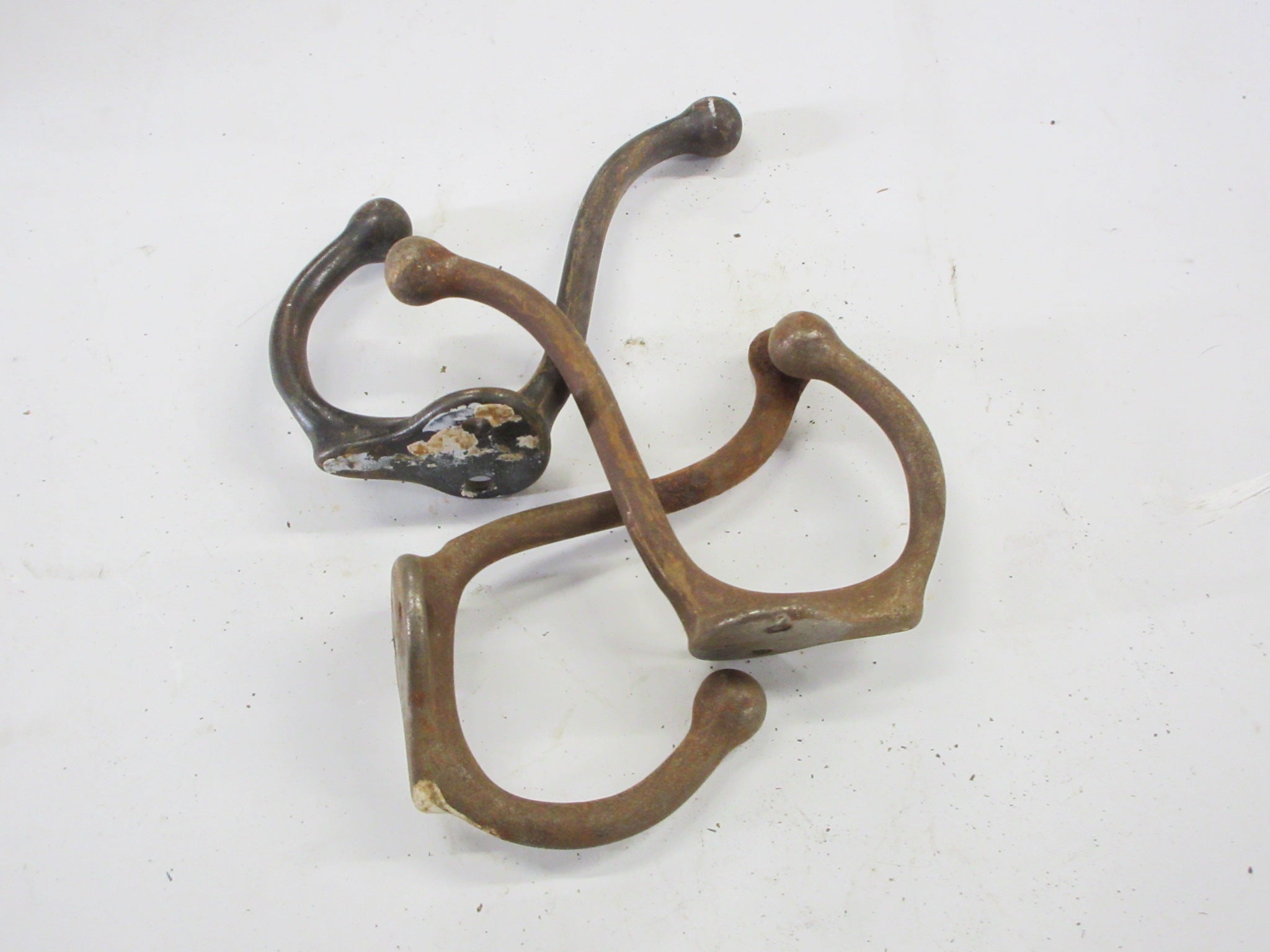 Vintage Double Hooks (Set of Three)