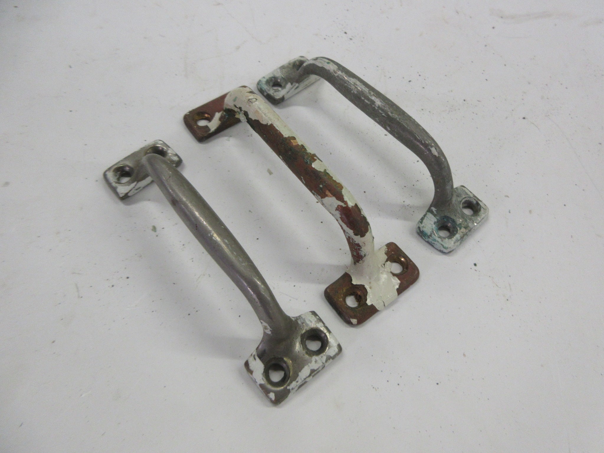 Vintage Metal Drawer Handles (Set of Three)