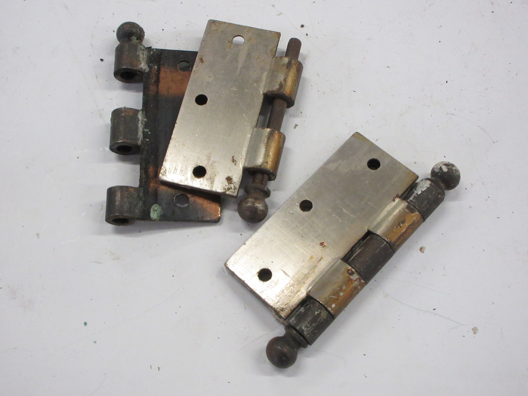 Vintage Ball Pin Hinges (Set of Two)