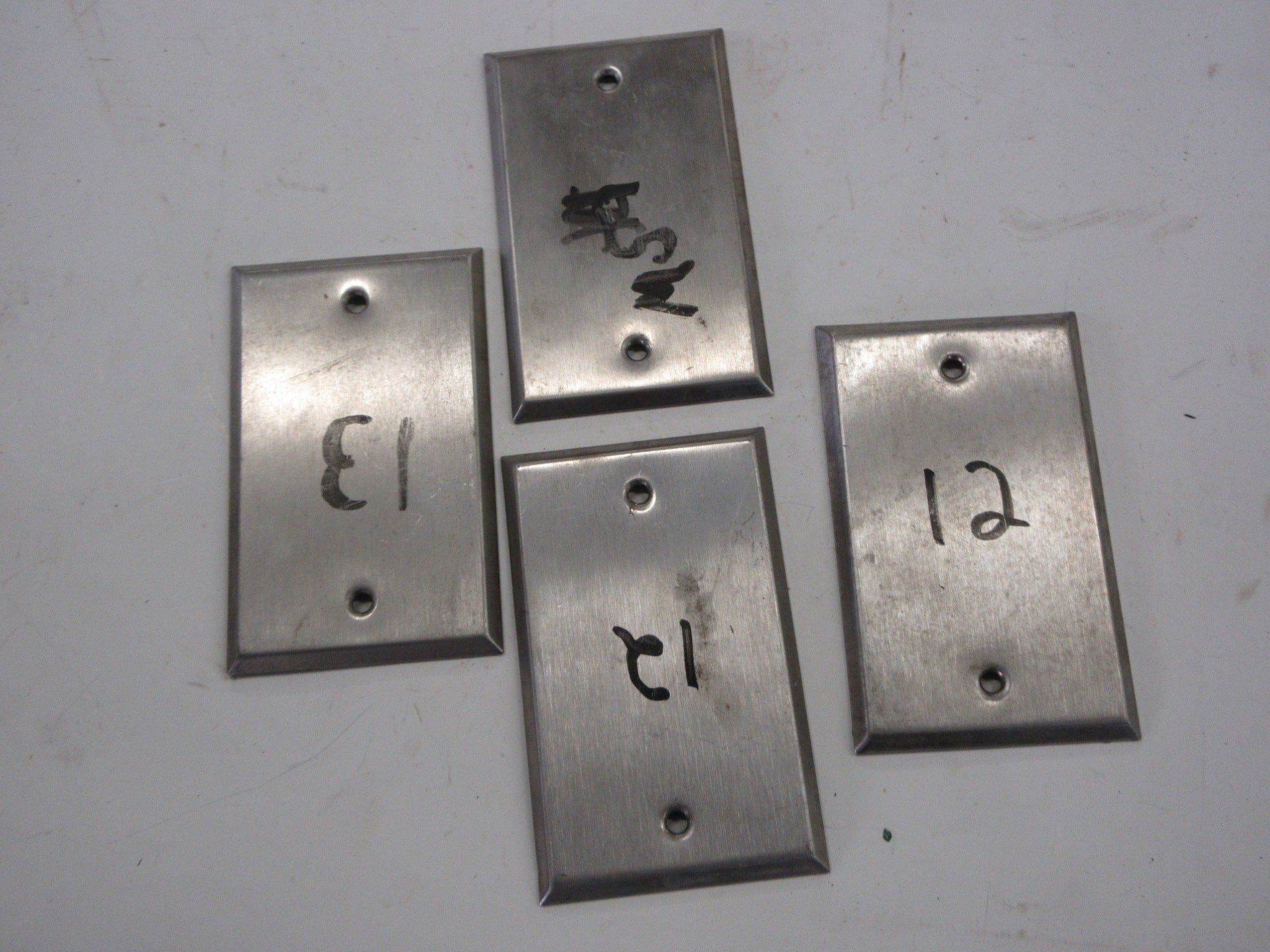 Electrical Cover Plates (Set of Four)