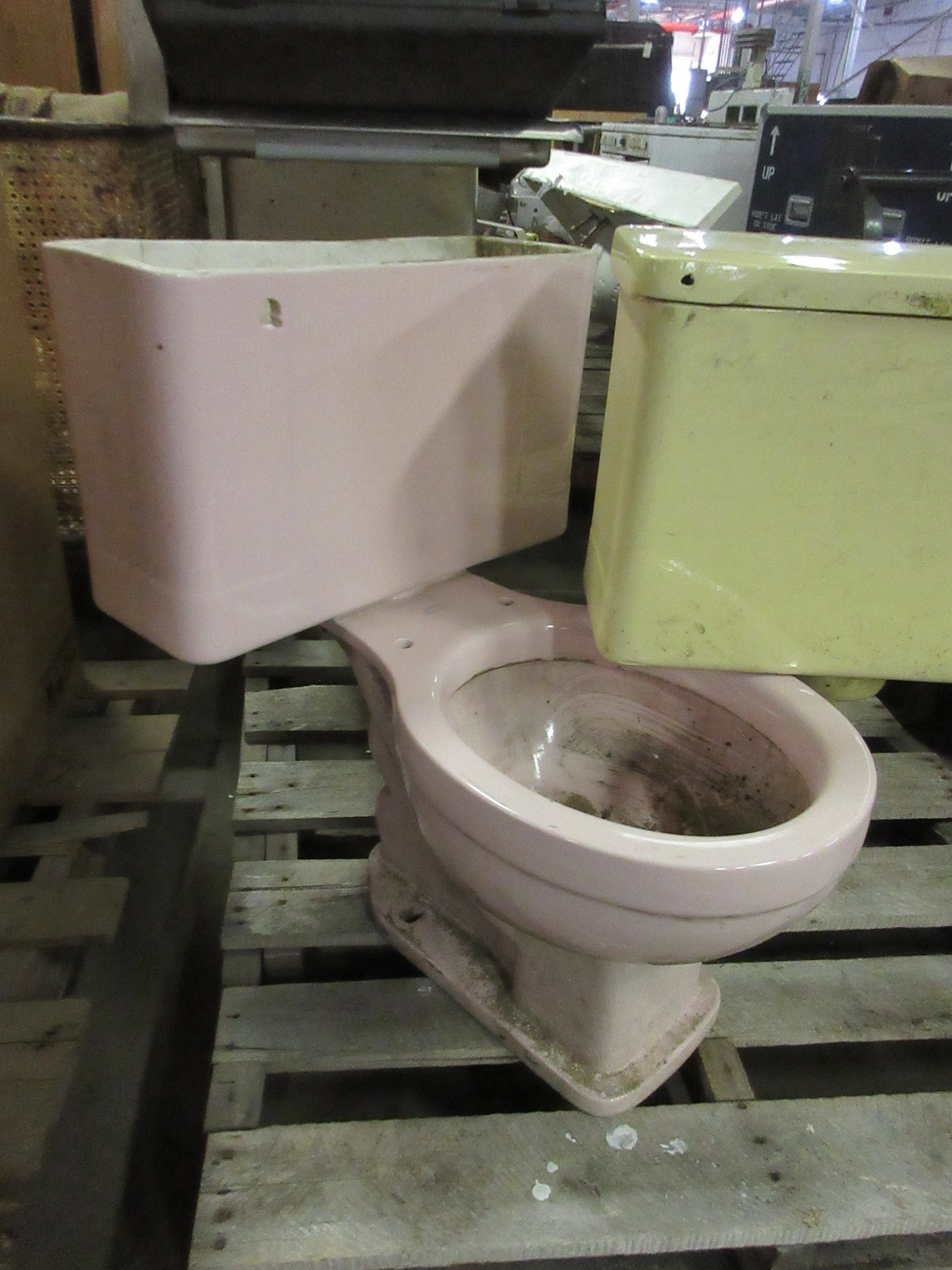 Pink Crane Oxford Toilet