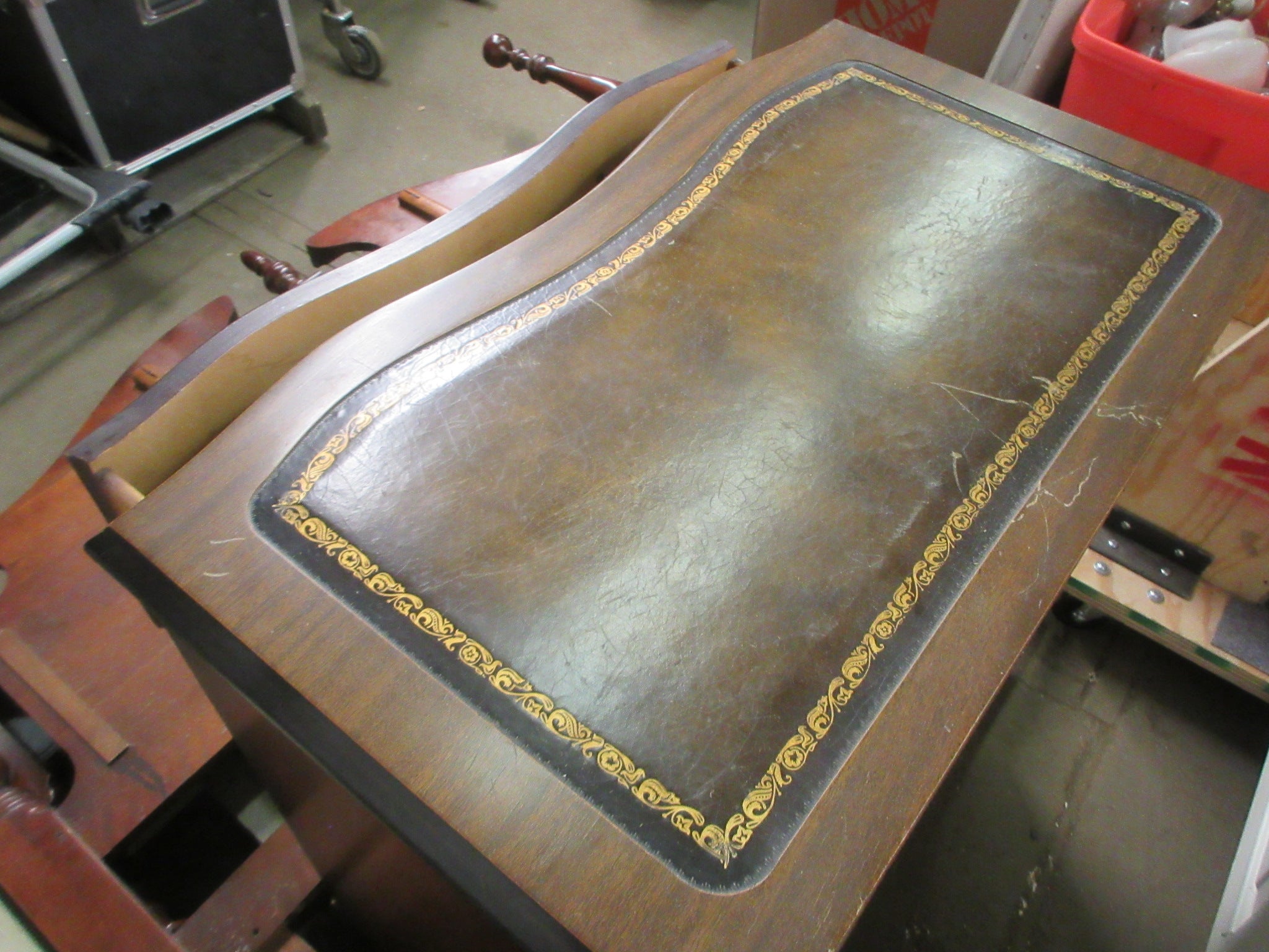 Wood Decorative Top Four Drawer Chest