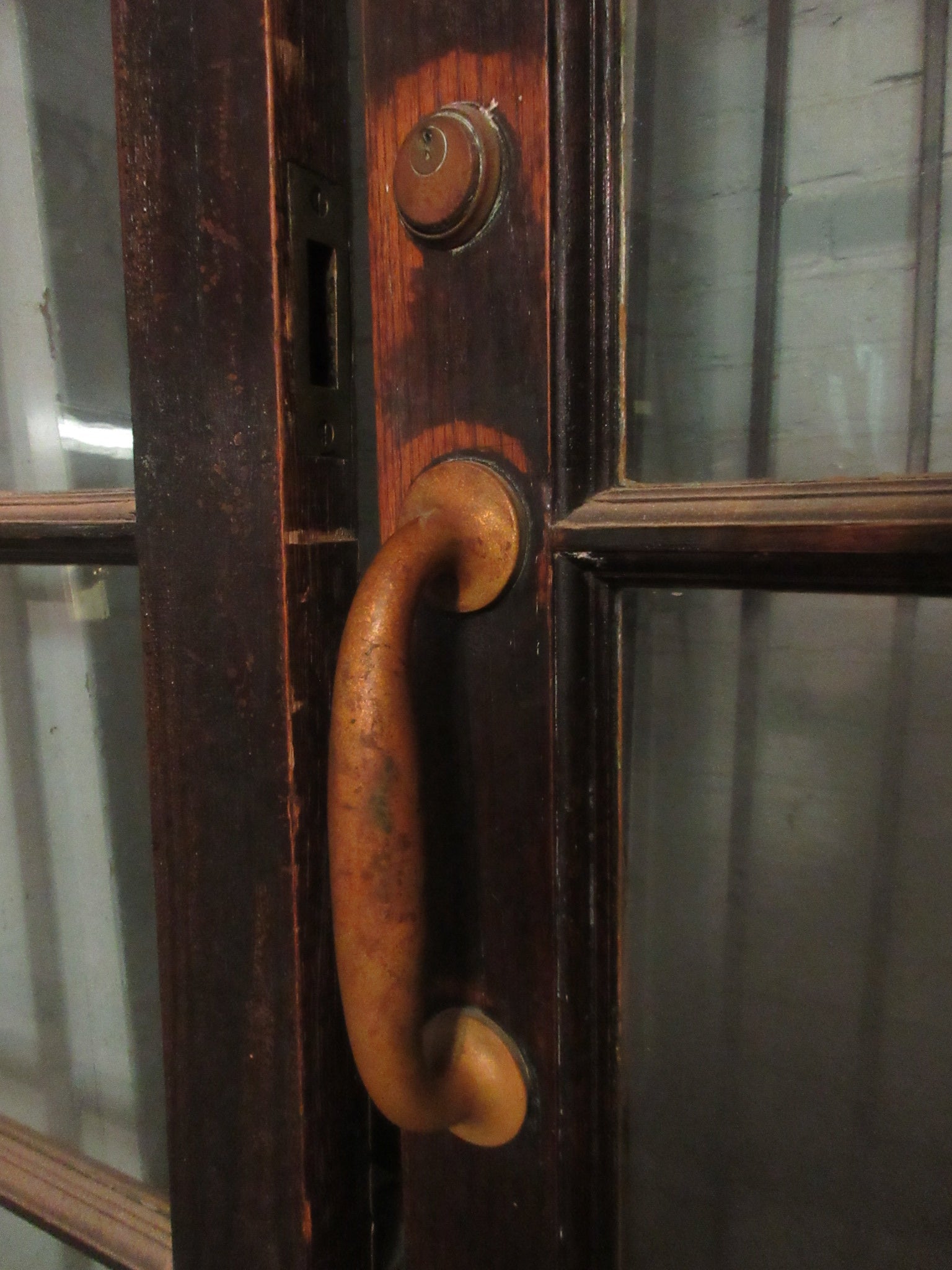 15 Lite Wooden Frame French Doors (Set of Three)
