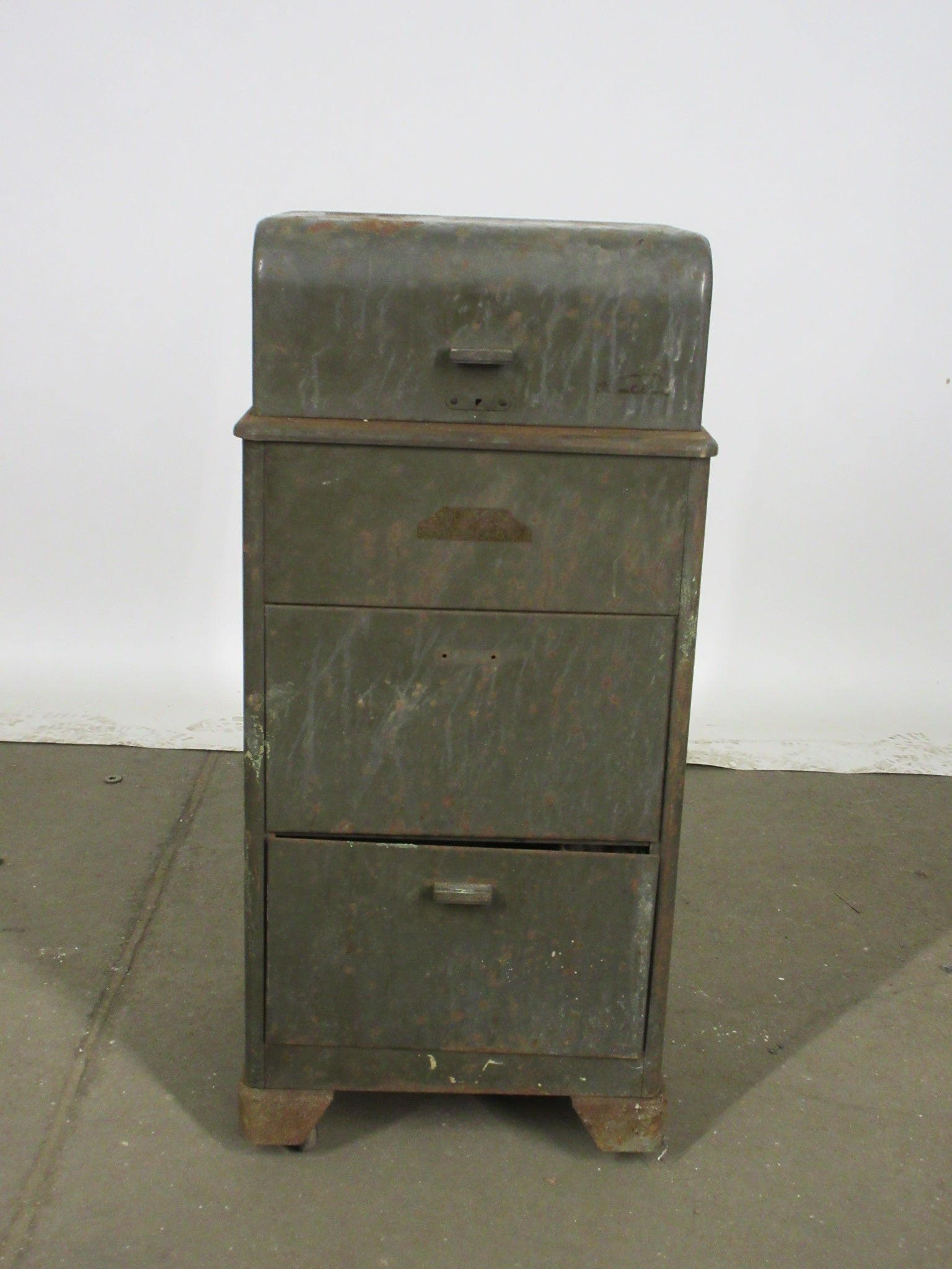 Antique Edison Ediphone Master Shaver Cabinet (As Is)