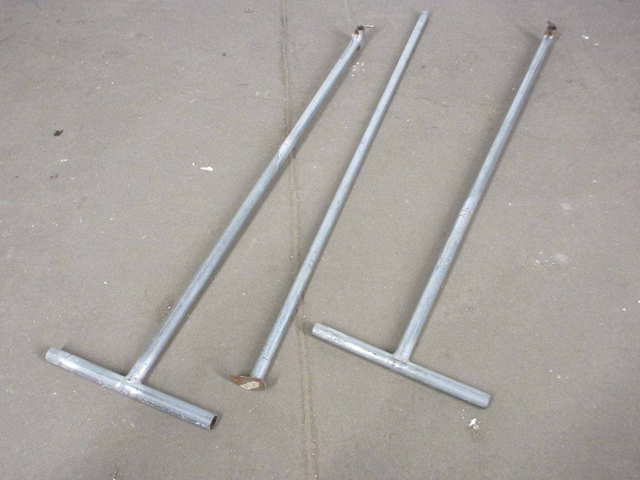 Set of Three Metal Bars