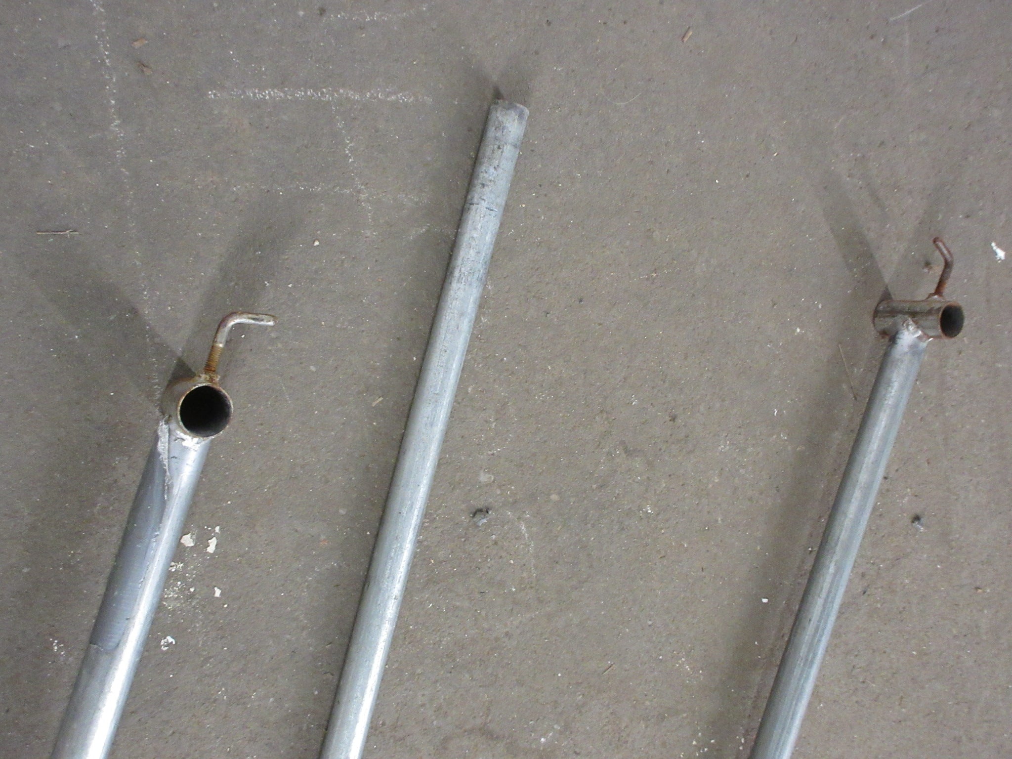 Set of Three Metal Bars