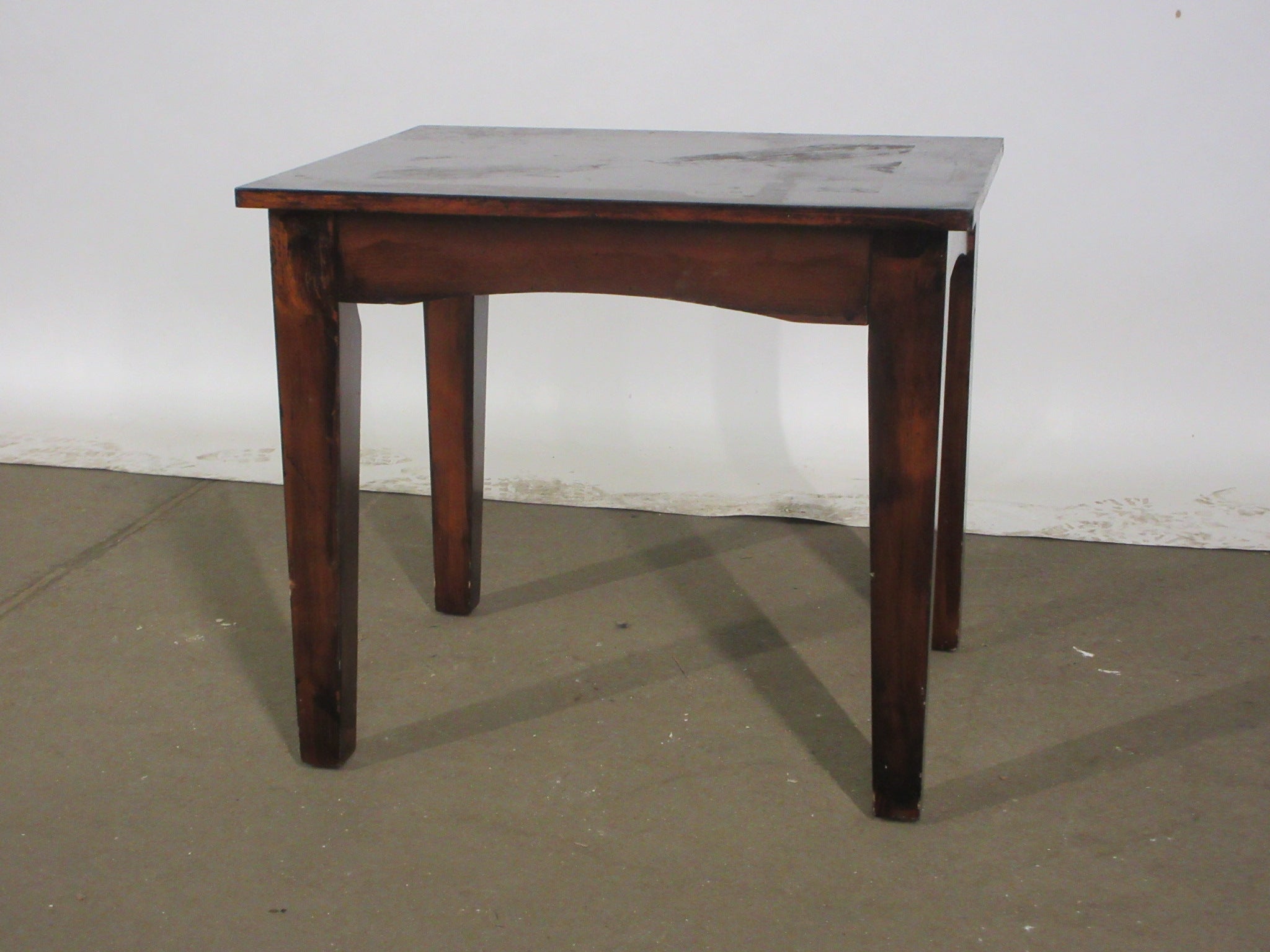 Wooden End Table