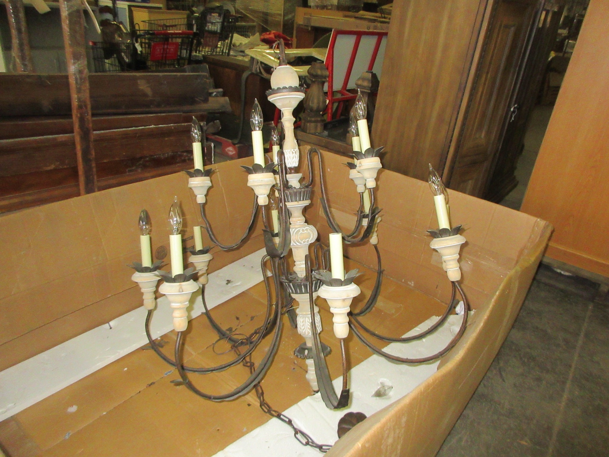 Brass Chandelier
