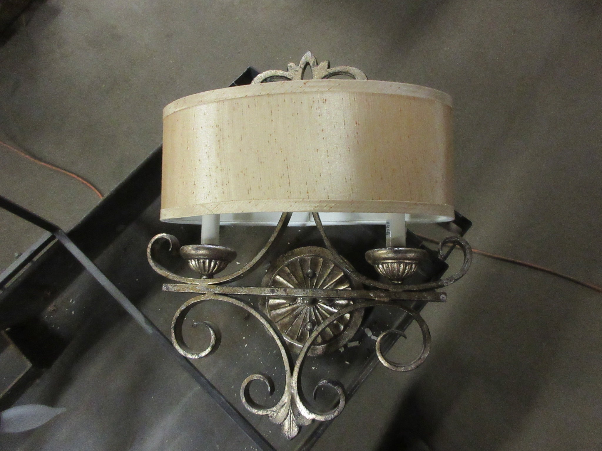 Brass Wall Sconce - 2 Light
