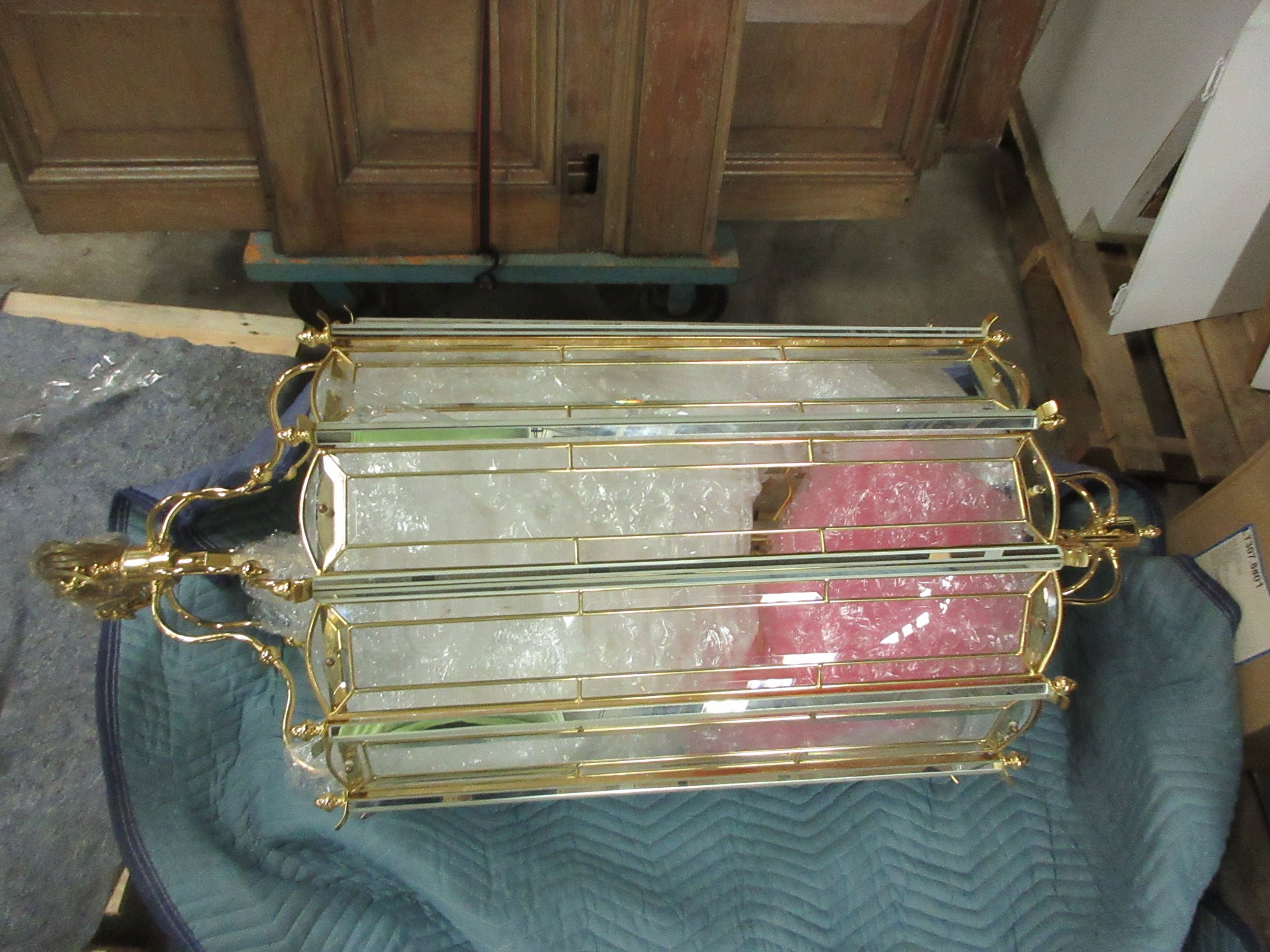 Brass Chandelier (5')