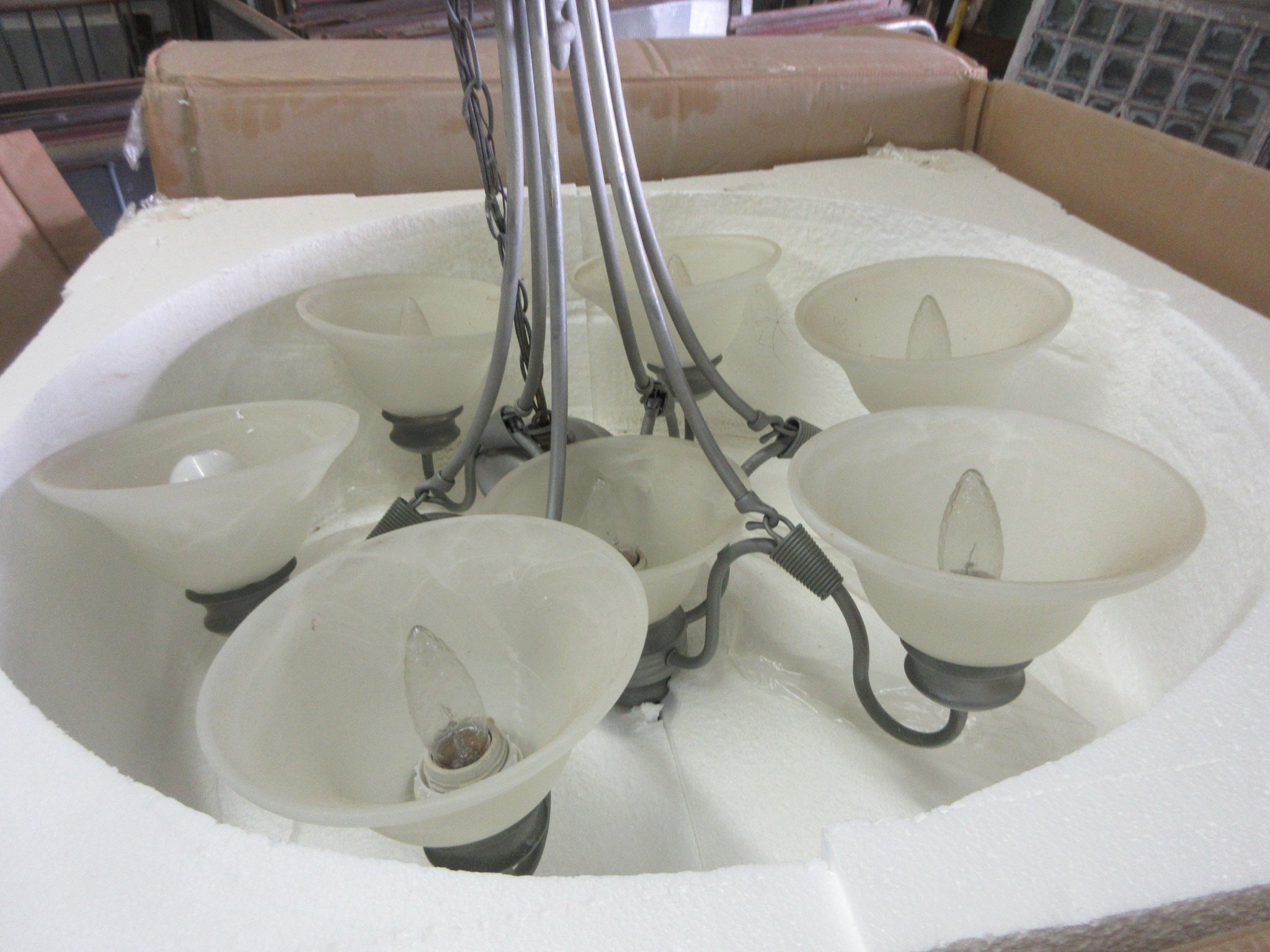 Silver Chandelier