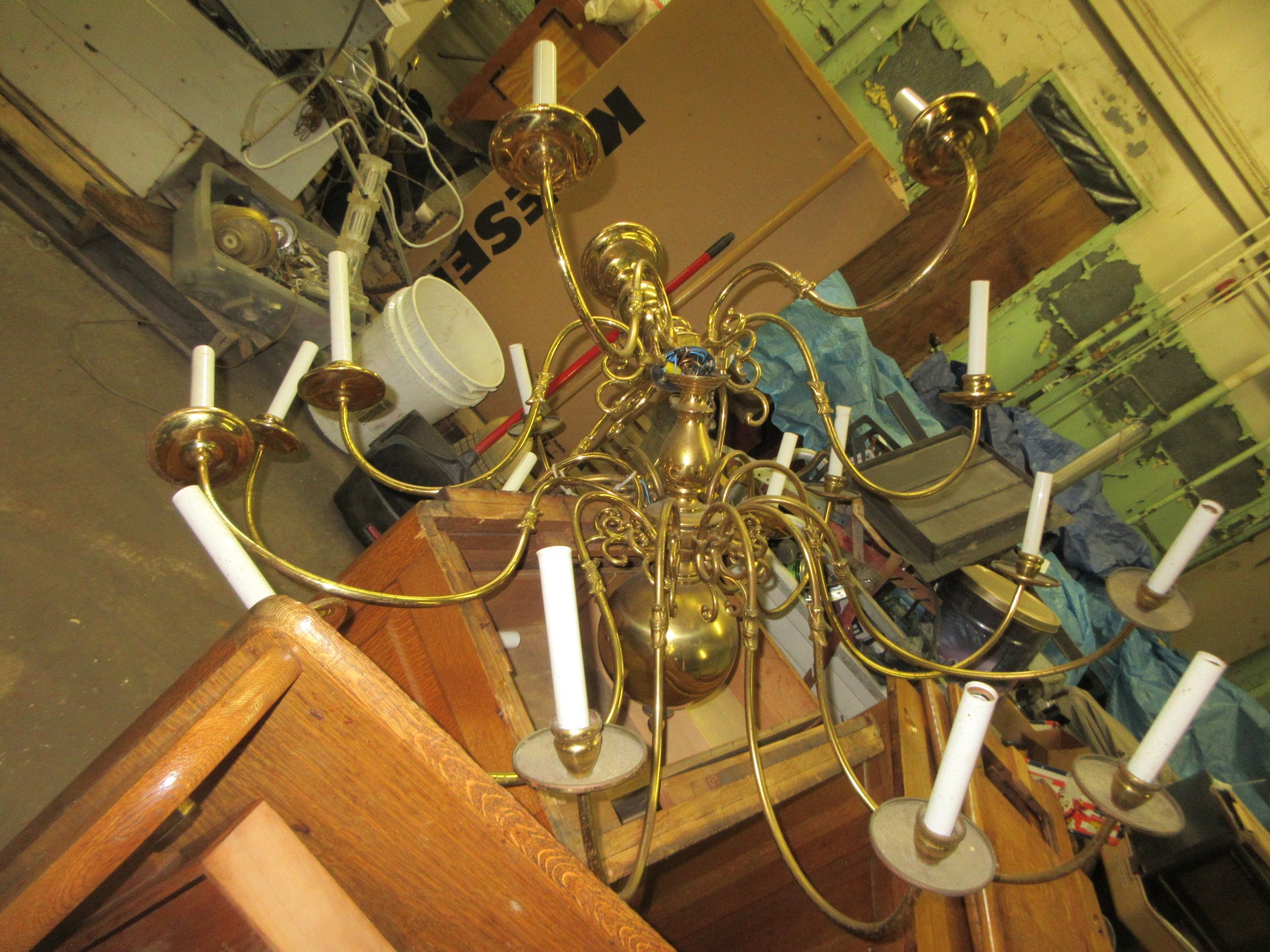 Brass Chandelier