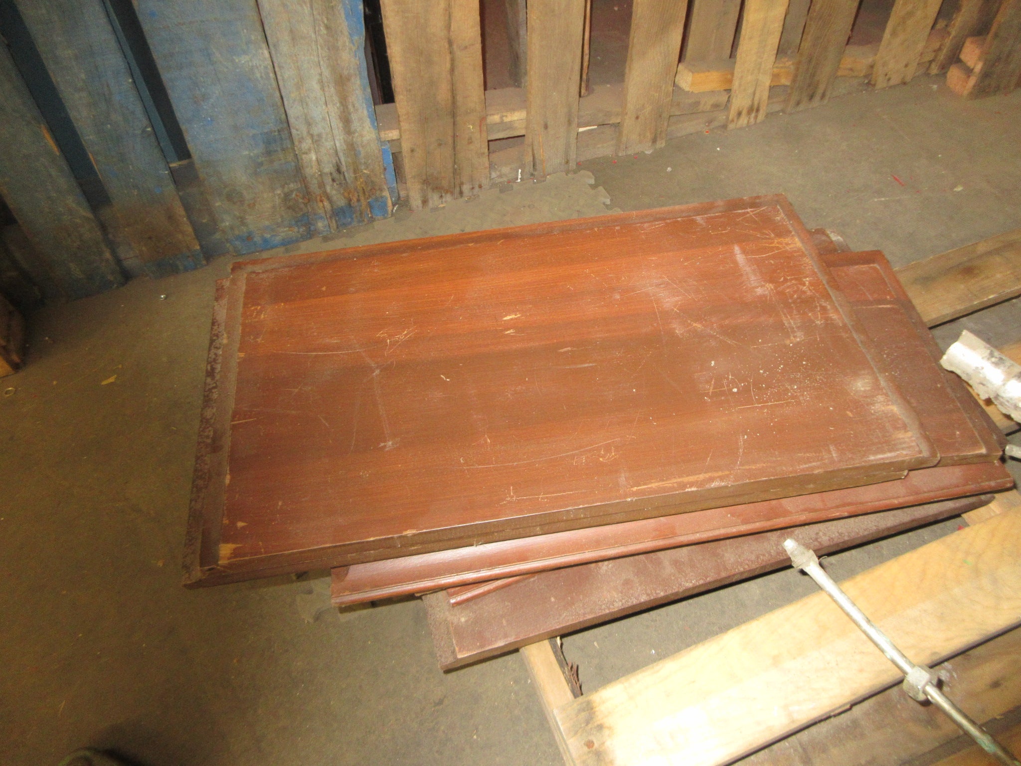 Lot of Wood Shelves