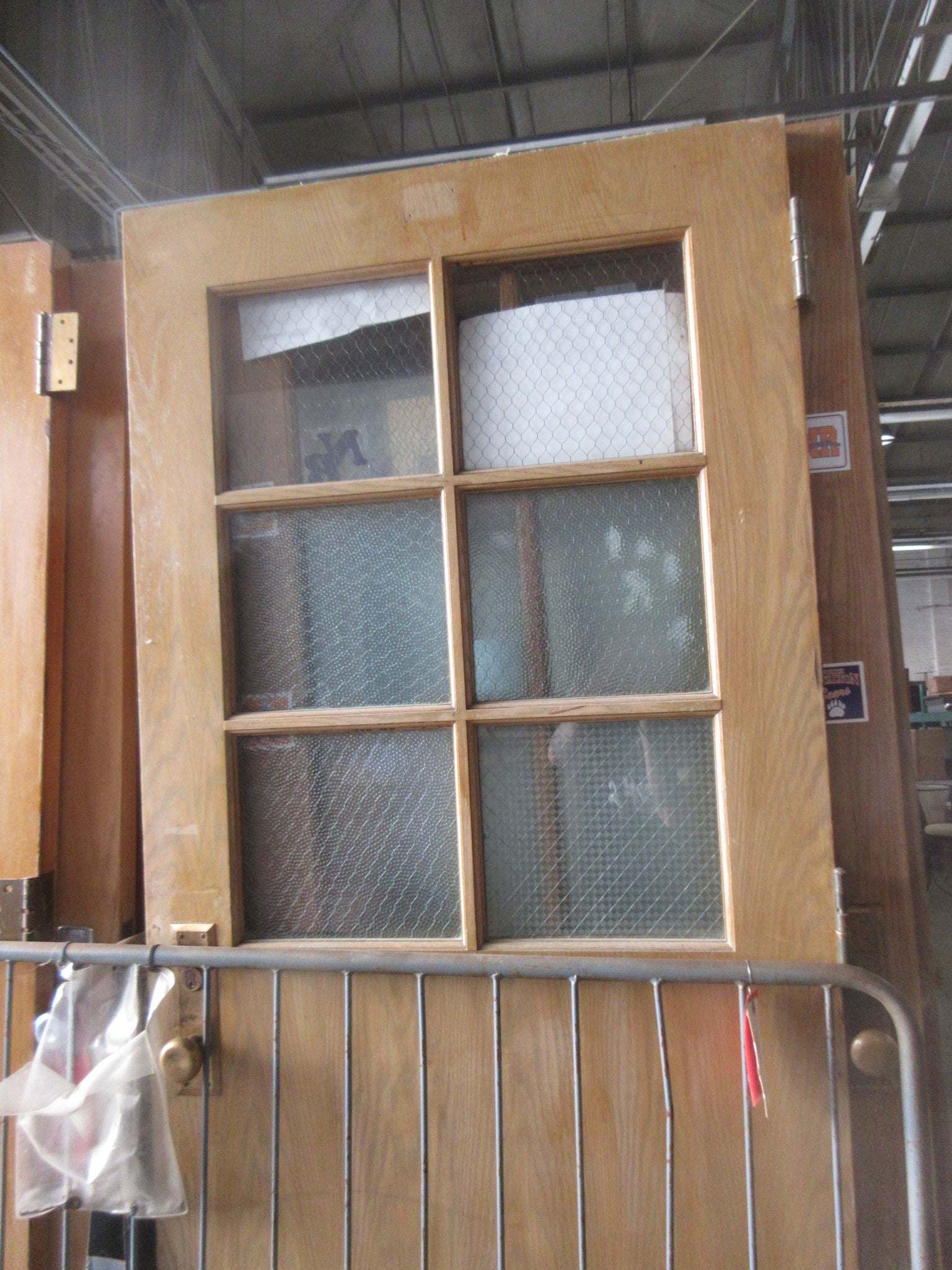 Reclaimed School Doors - 6 pane