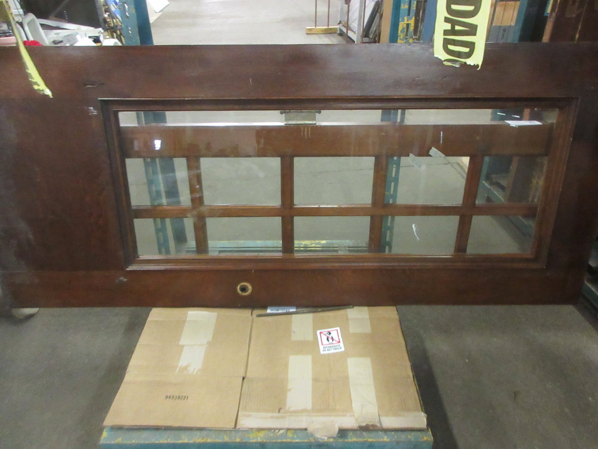 Wood Single Beveled Glass Pane Door (34 x 80 x 1 3/4)