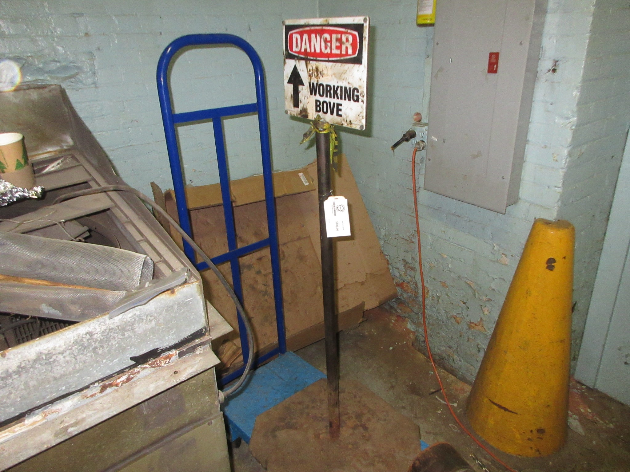 Sign On A Stand