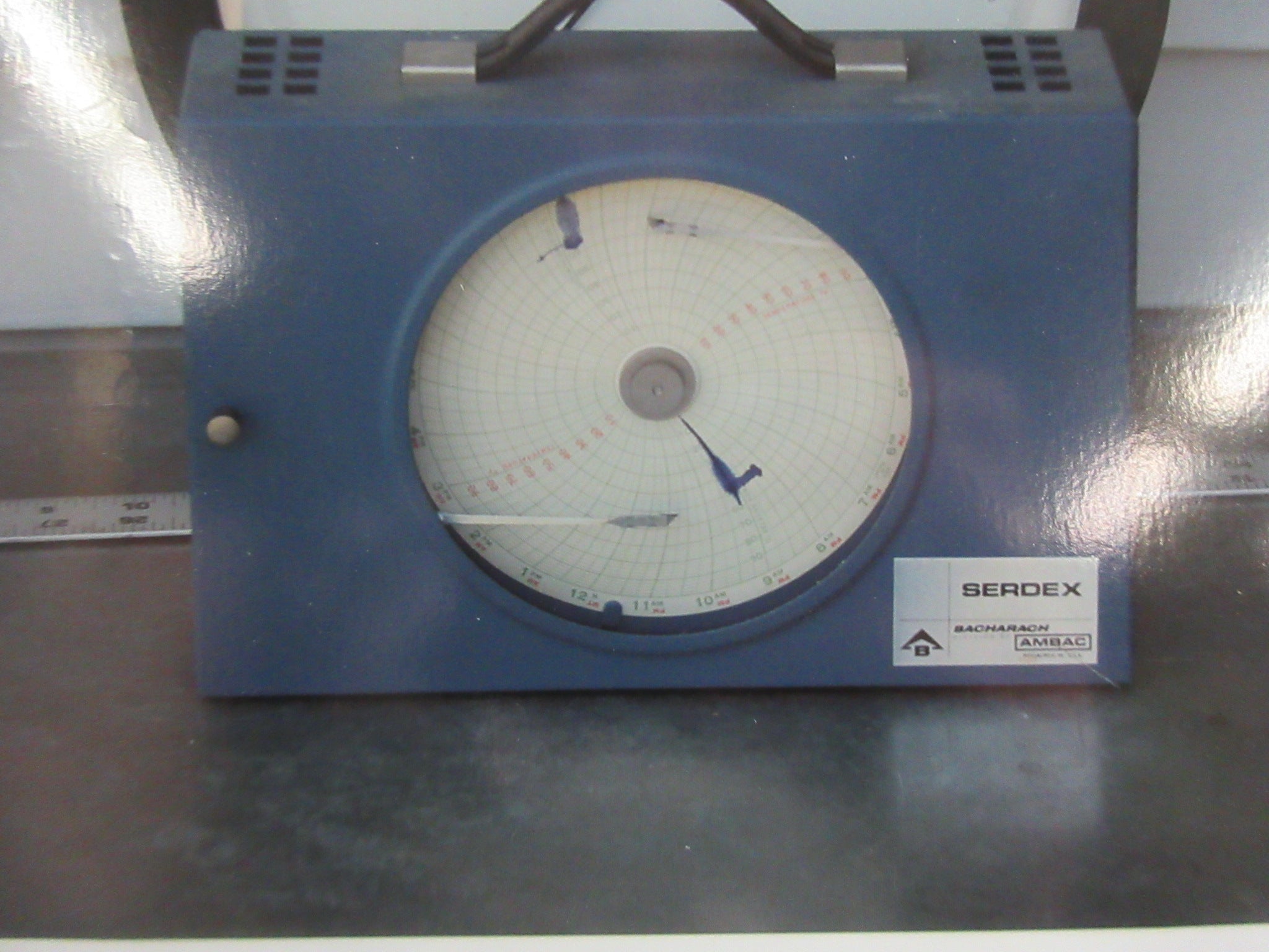 Hygrothermograph Circular Temp and Relative Humidity Recorder